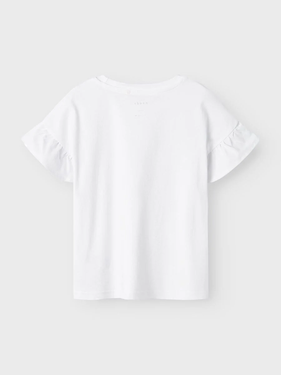Name It lasten t-paita, NKFVILUKKA SS RLX TOP Valkoinen - Image 2