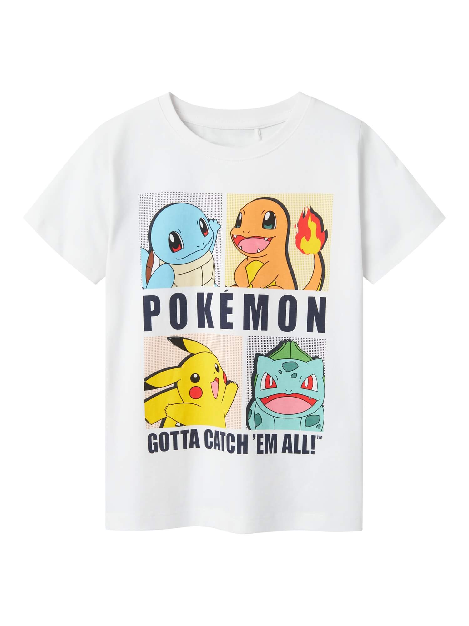 Name It lasten t-paita, NKMDAZZ POKEMON SS TOP Valkoinen - Image 2