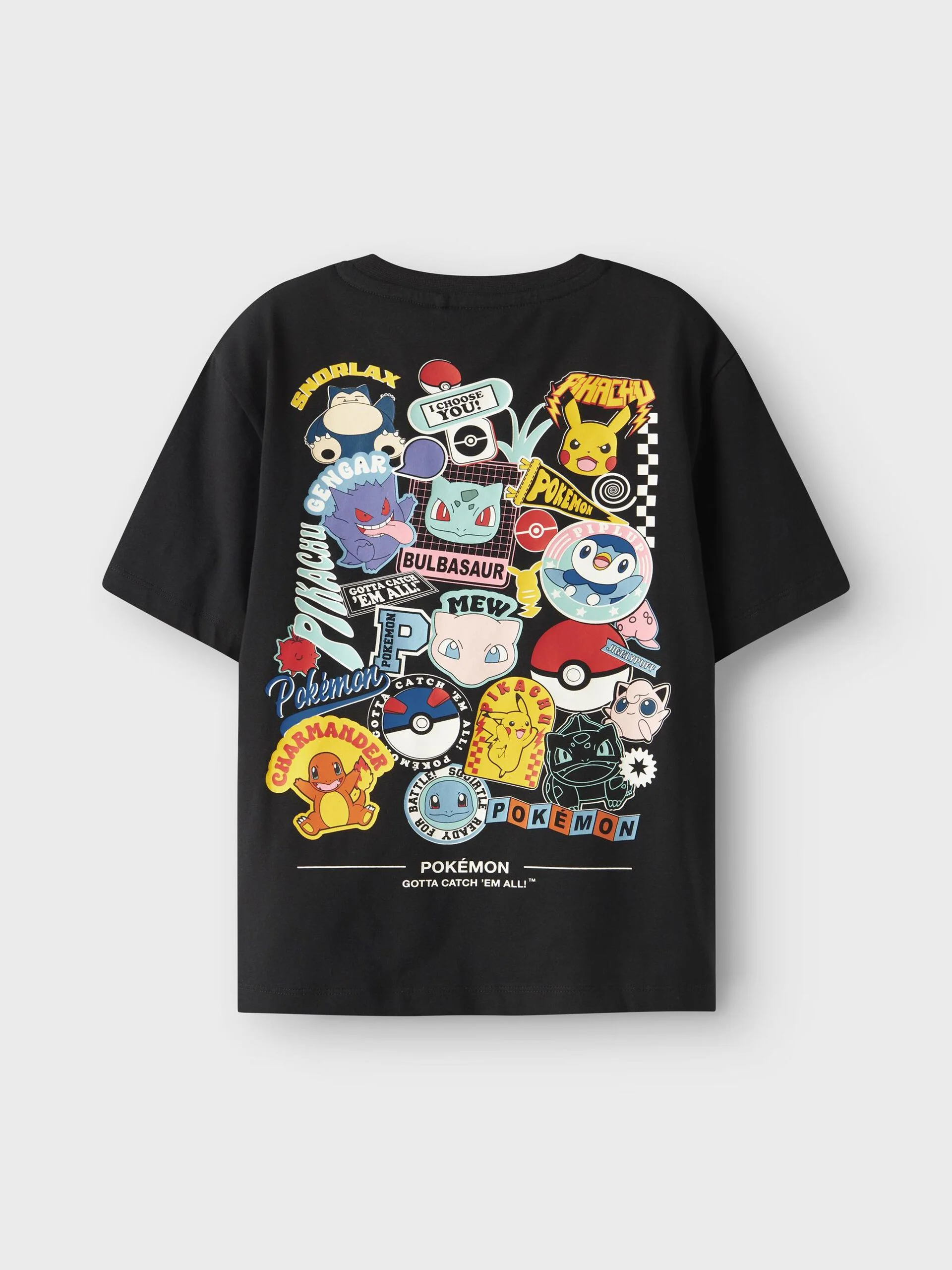 Name It lasten t-paita, NKMJENO POKEMON NREG SS TOP Musta - Image 2