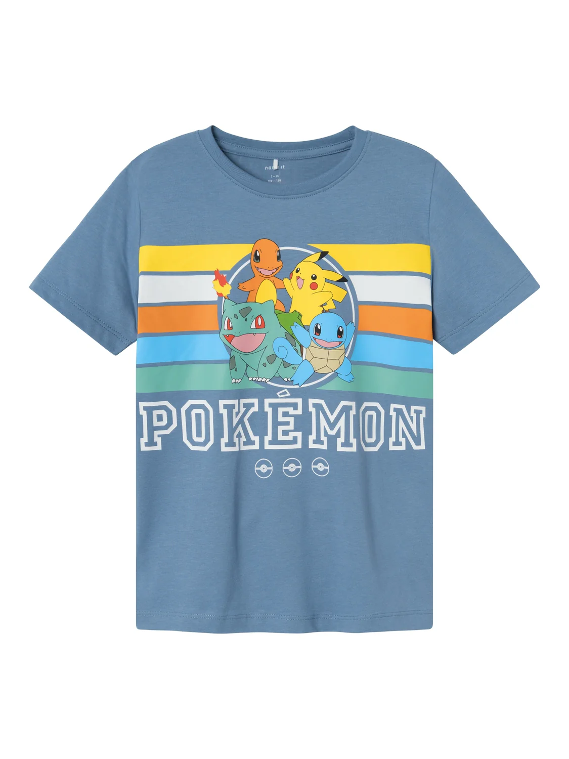 Name It lasten t-paita, NKMJUST POKEMON SS TOP Sininen
