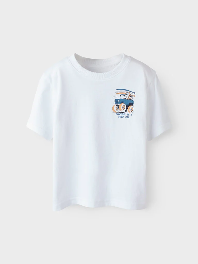 Name It lasten t-paita, NMMVELIX SS NREG TOP Valkoinen