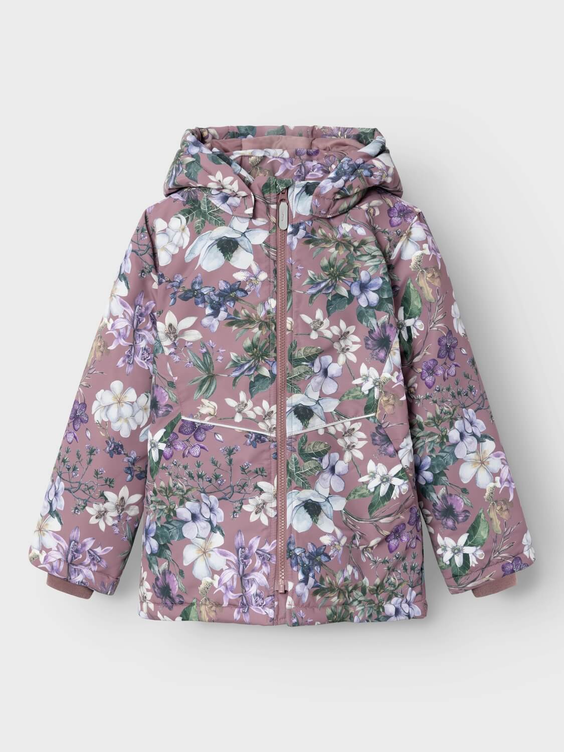Name It lasten takki, NKFMAXI JACKET AOP Vaaleanpunainen Kuosi