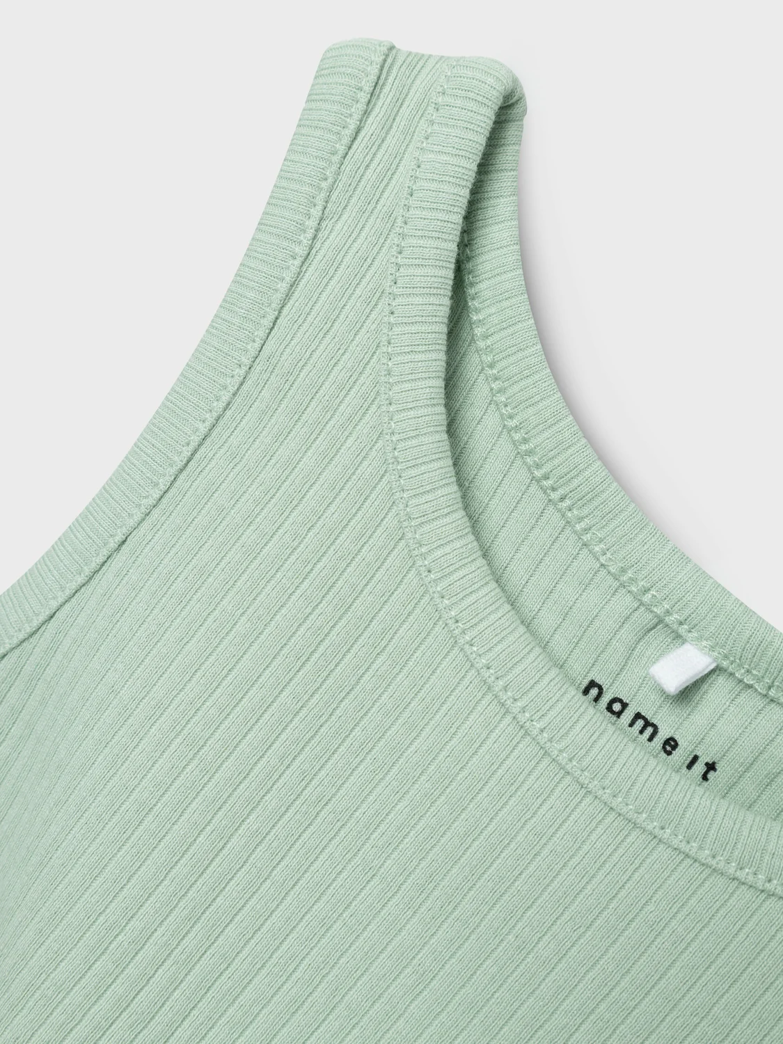 Name It lasten toppi, NKFHOLONE CROPPED TANK TOP Mintunvihreä - Image 3
