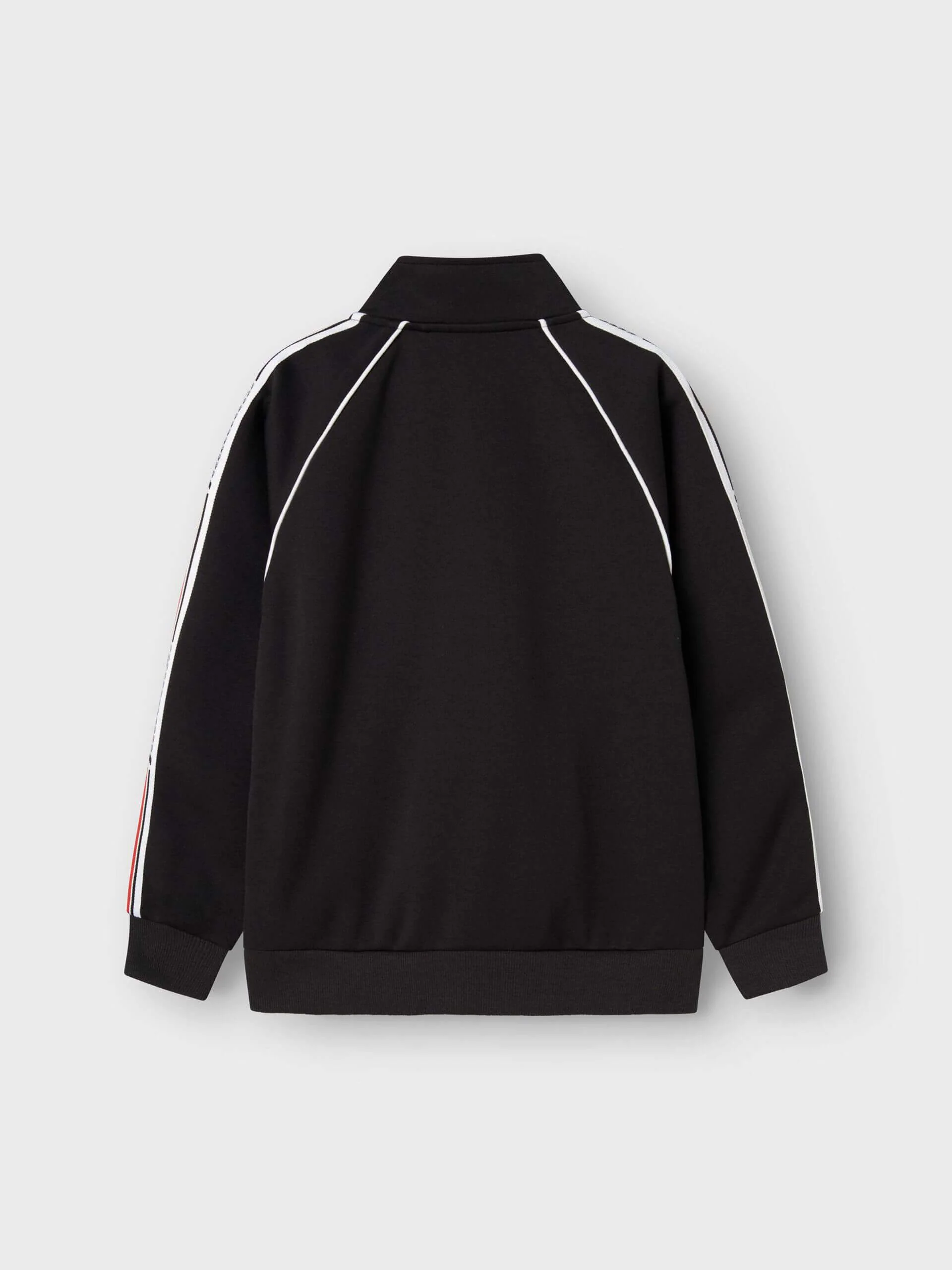 Name It lasten verkkatakki, NKMHAKKA LS SWEAT CARD UNB Musta - Image 2