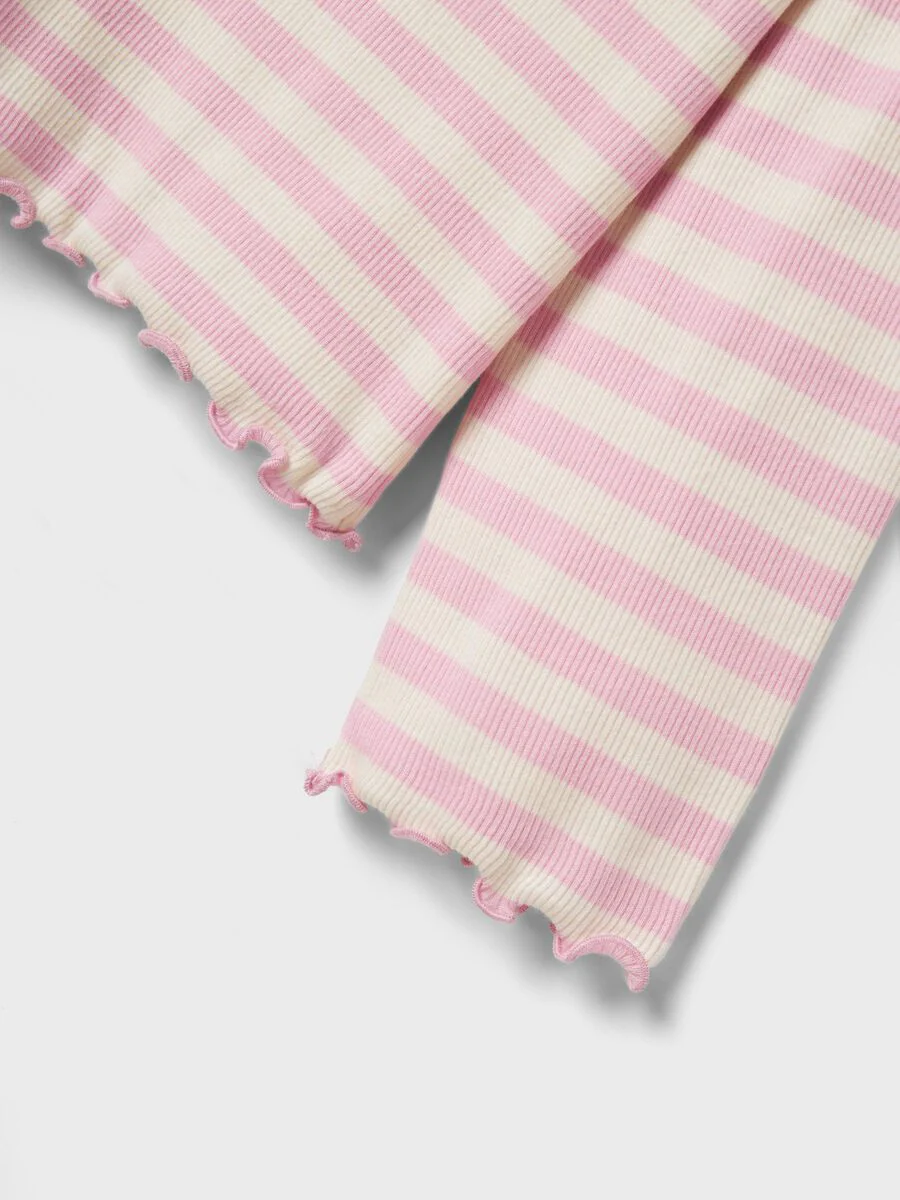 Name It Lasten Yöasu, NKFNIGHTSET STRIPE NOOS Raidallinen Pinkki - Image 3