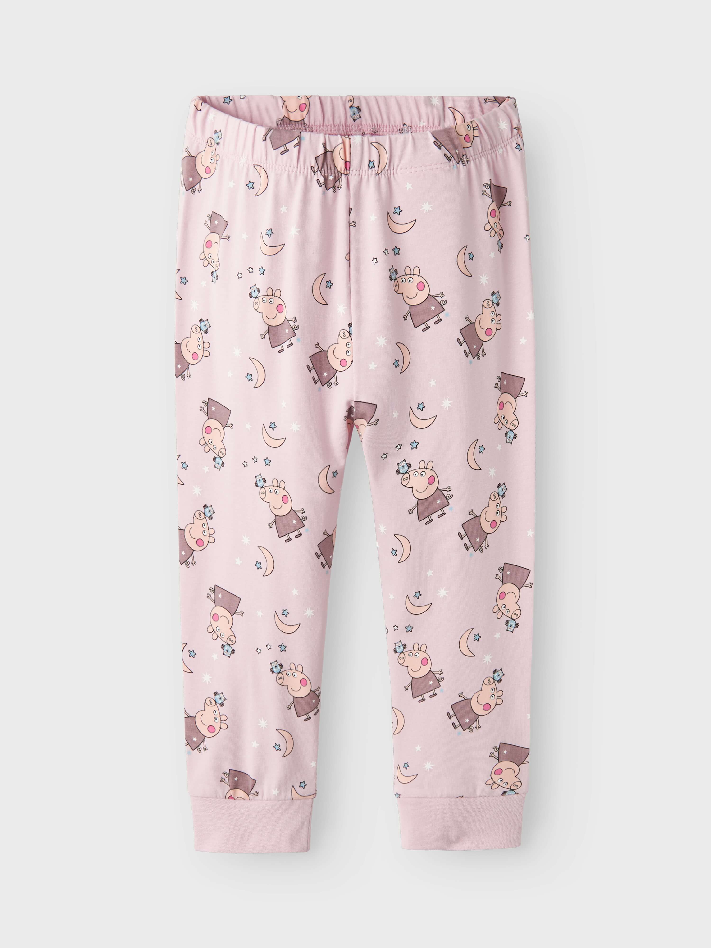 Name It lasten yöasu, NMFDYRIS PEPPA LS NIGHTSET Vaaleanpunainen - Image 3