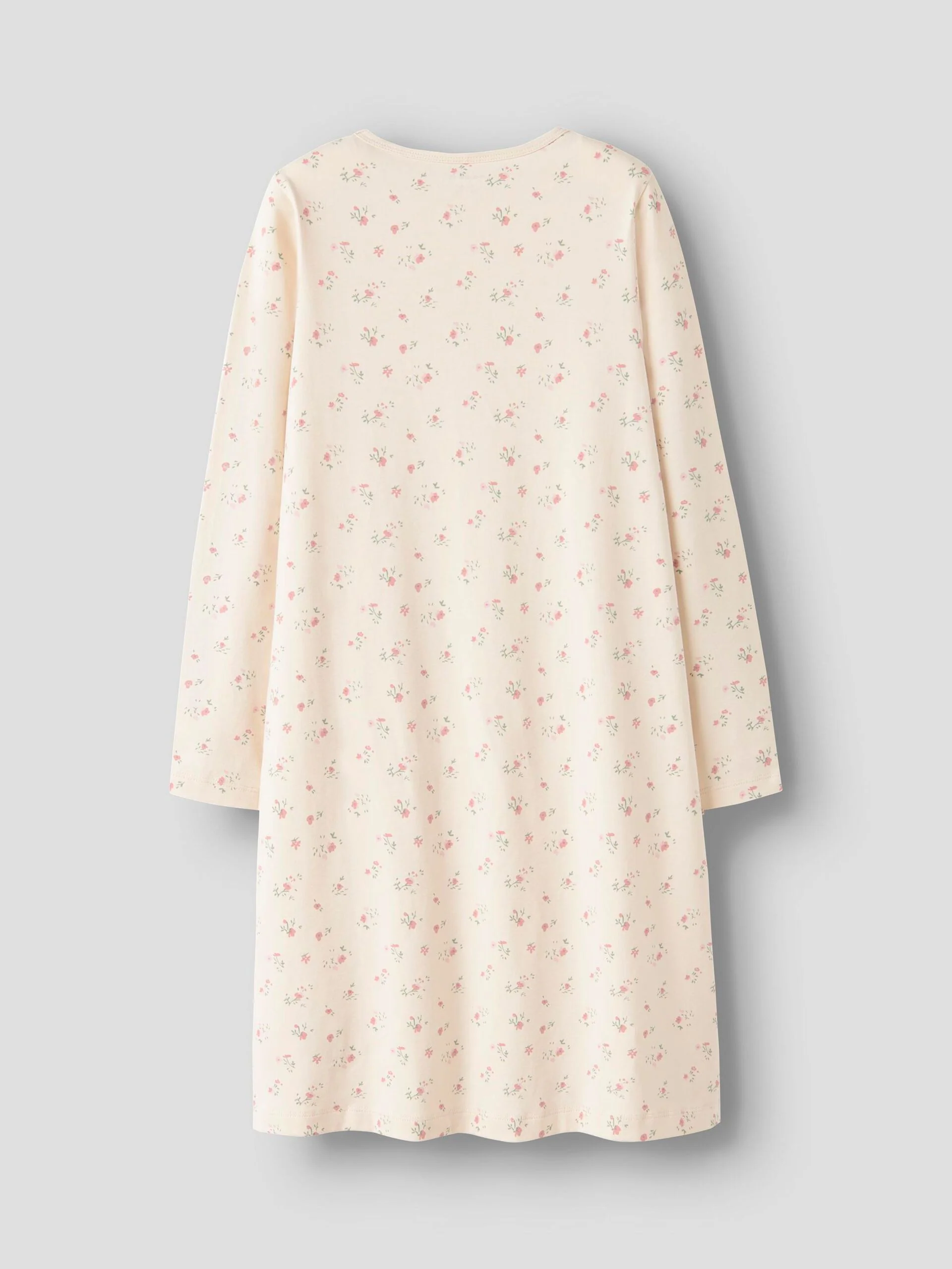 Name It lasten yöpaita, NKFNIGHTGOWN FLOWER NOOS Beige - Image 3