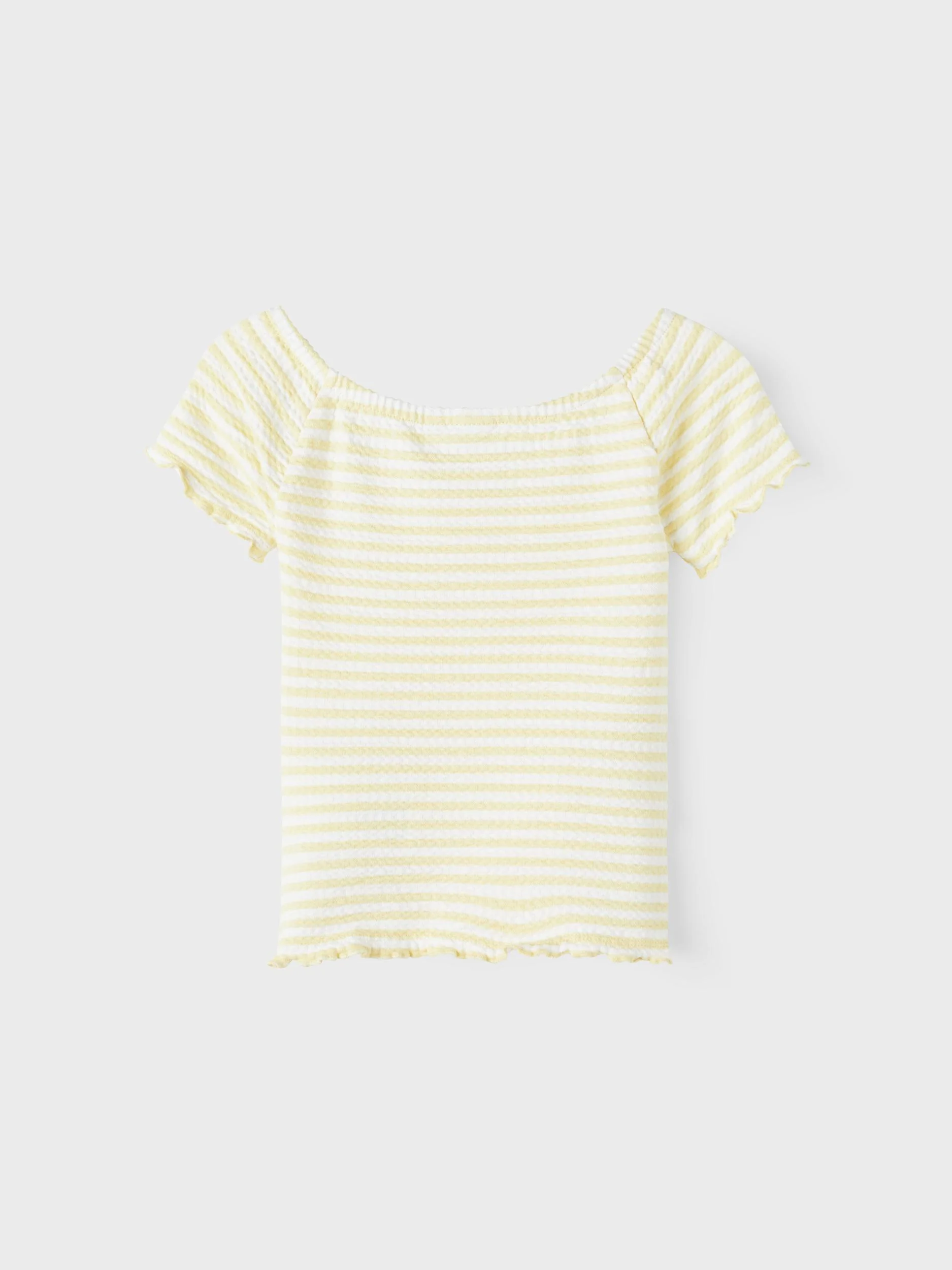 Name It t-paita, NKFJAMY SLIM OFFSHOULDER TOP Keltainen - Image 4