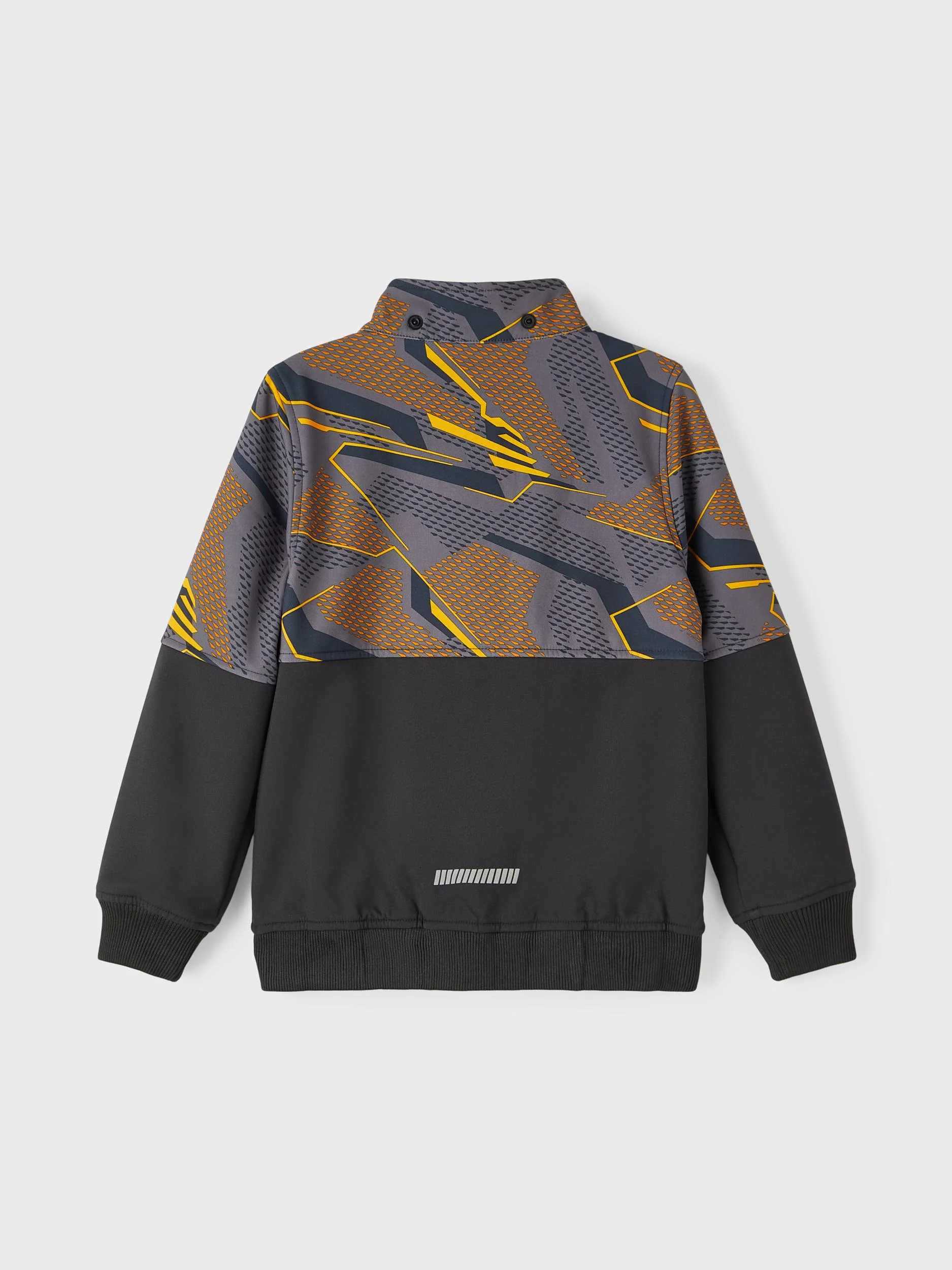 Name It takki, NKMALFA08 JACKET DIGITAL SPORT Musta Kuosi - Image 3