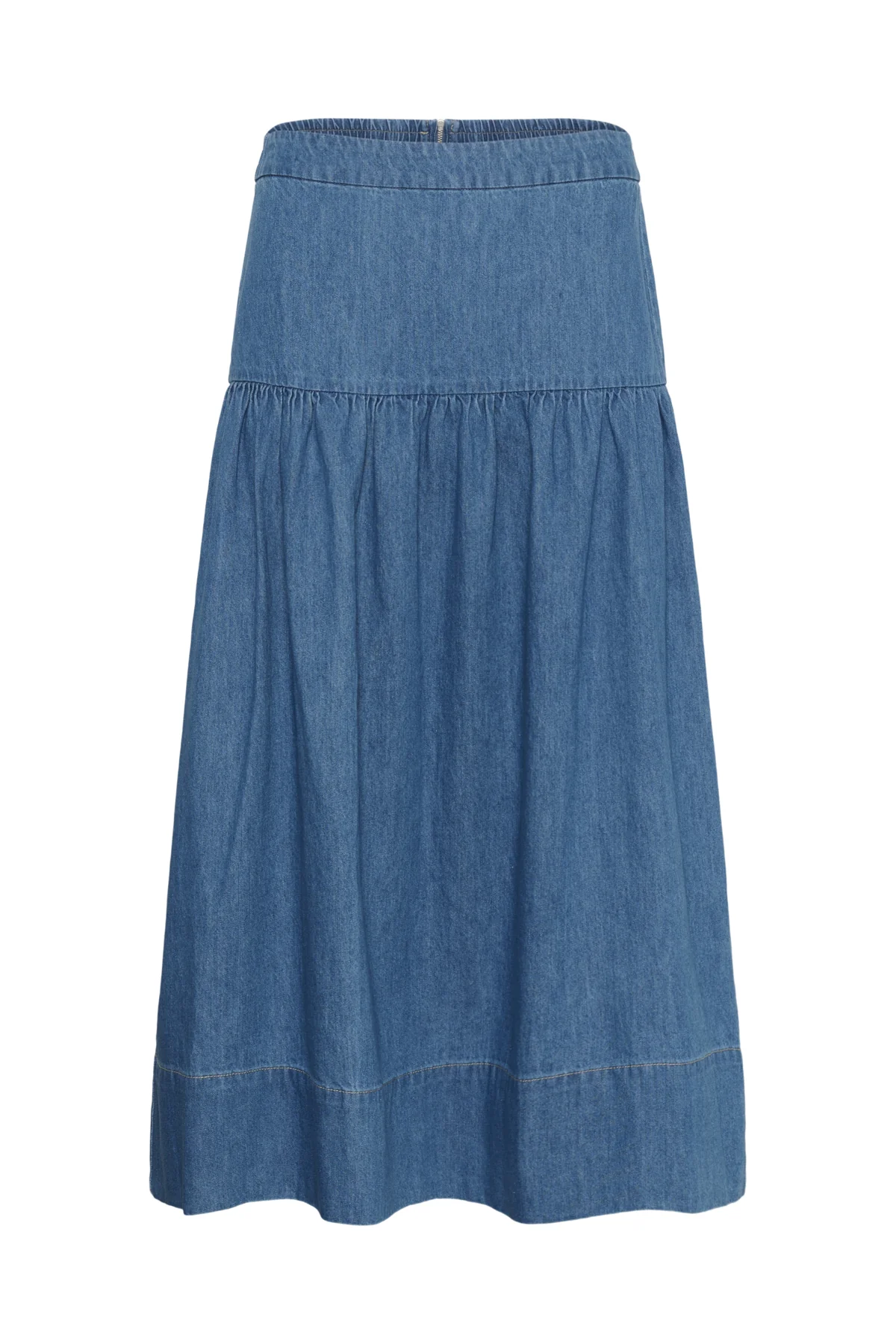 Part Two naisten hame NelliaPW SK, Medium Blue Denim - Image 5