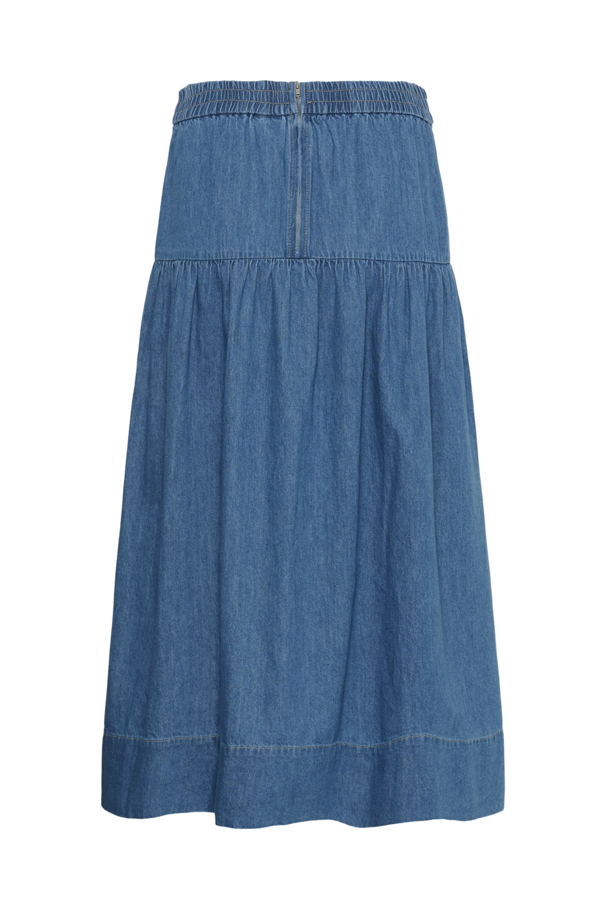 Part Two naisten hame NelliaPW SK, Medium Blue Denim - Image 6