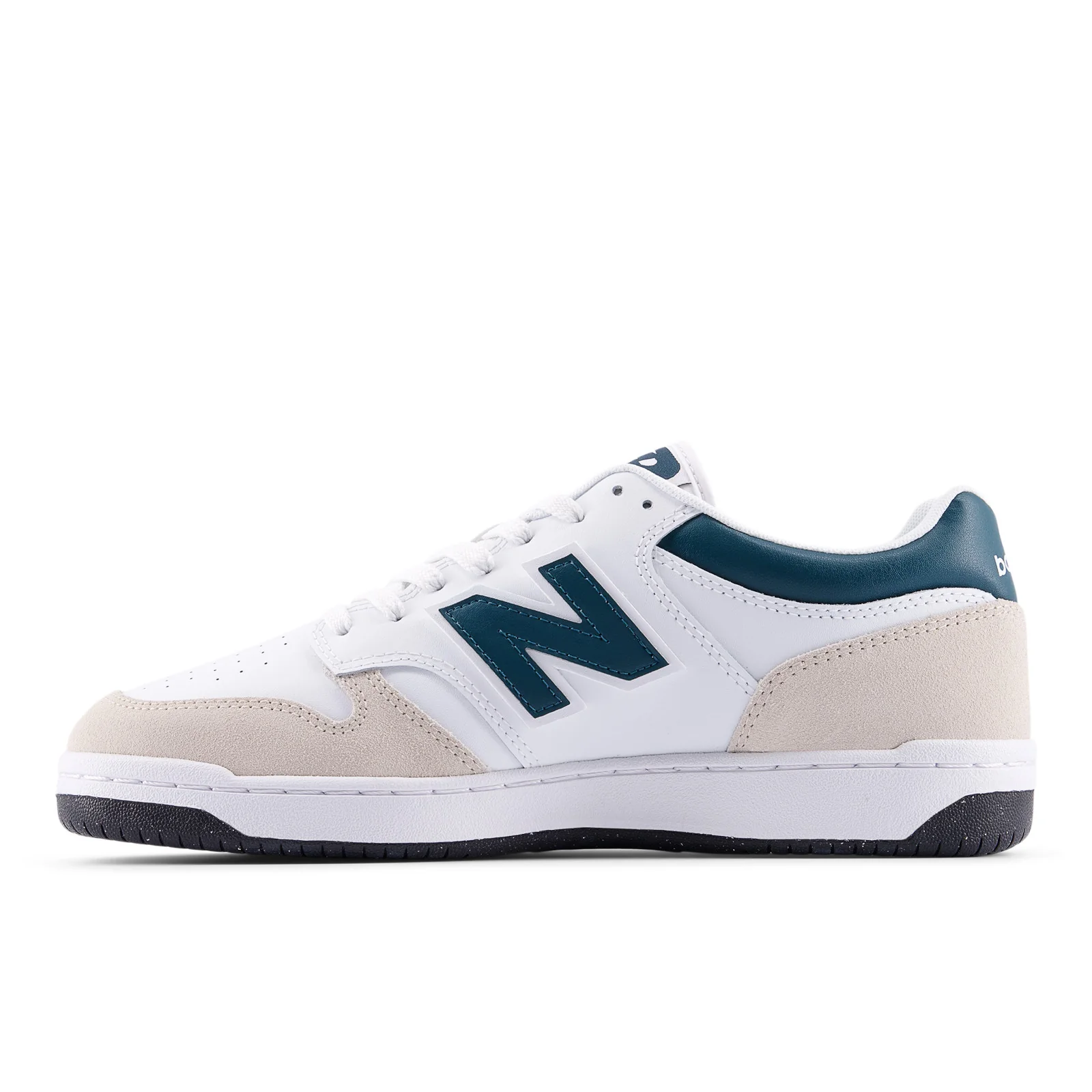 New Balance miesten tennarit 480 Sneaker WHT/Medusa Green, valkopohjainen kuosi - Image 2