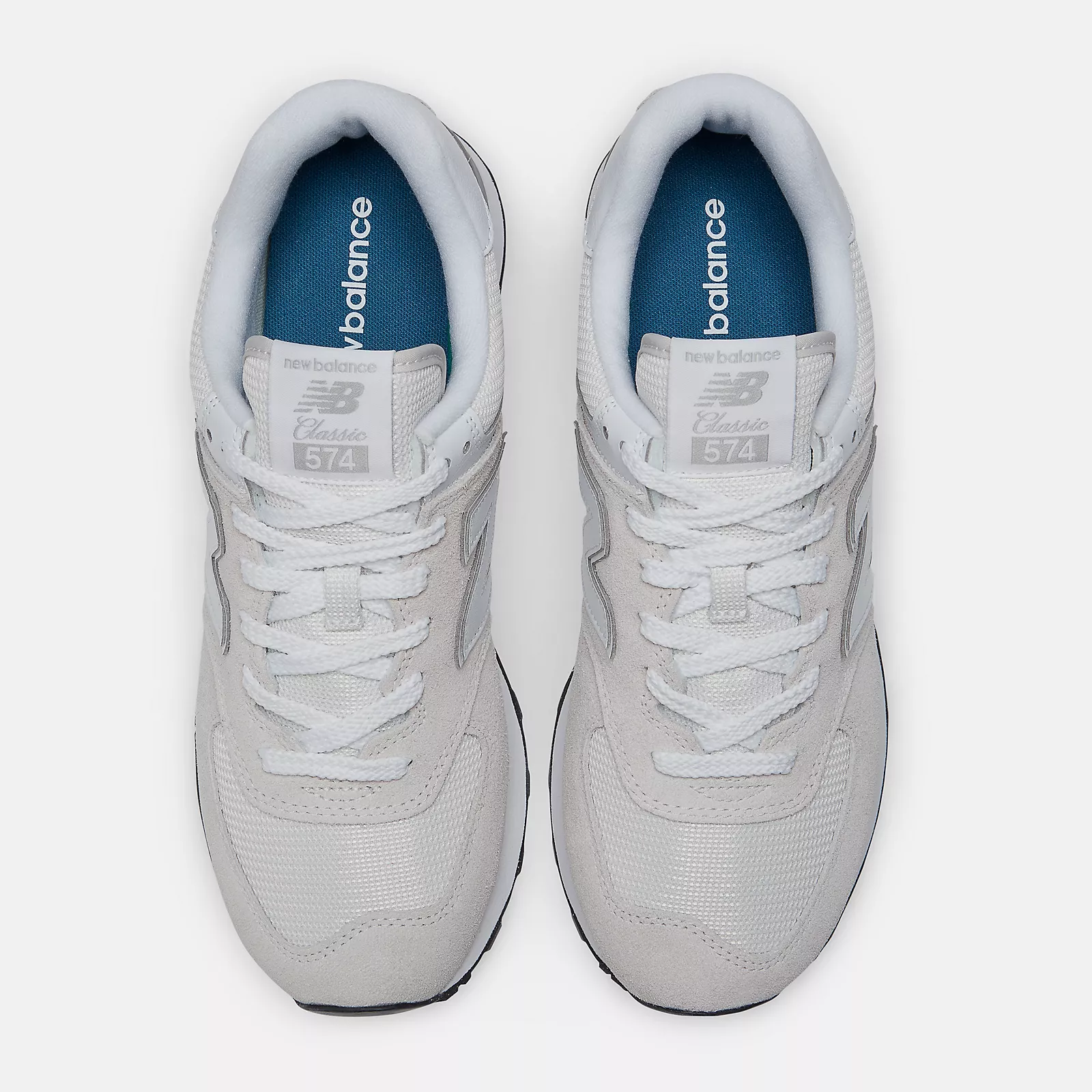 New Balance unisex tennarit 574, vaaleanharmaa - Image 3