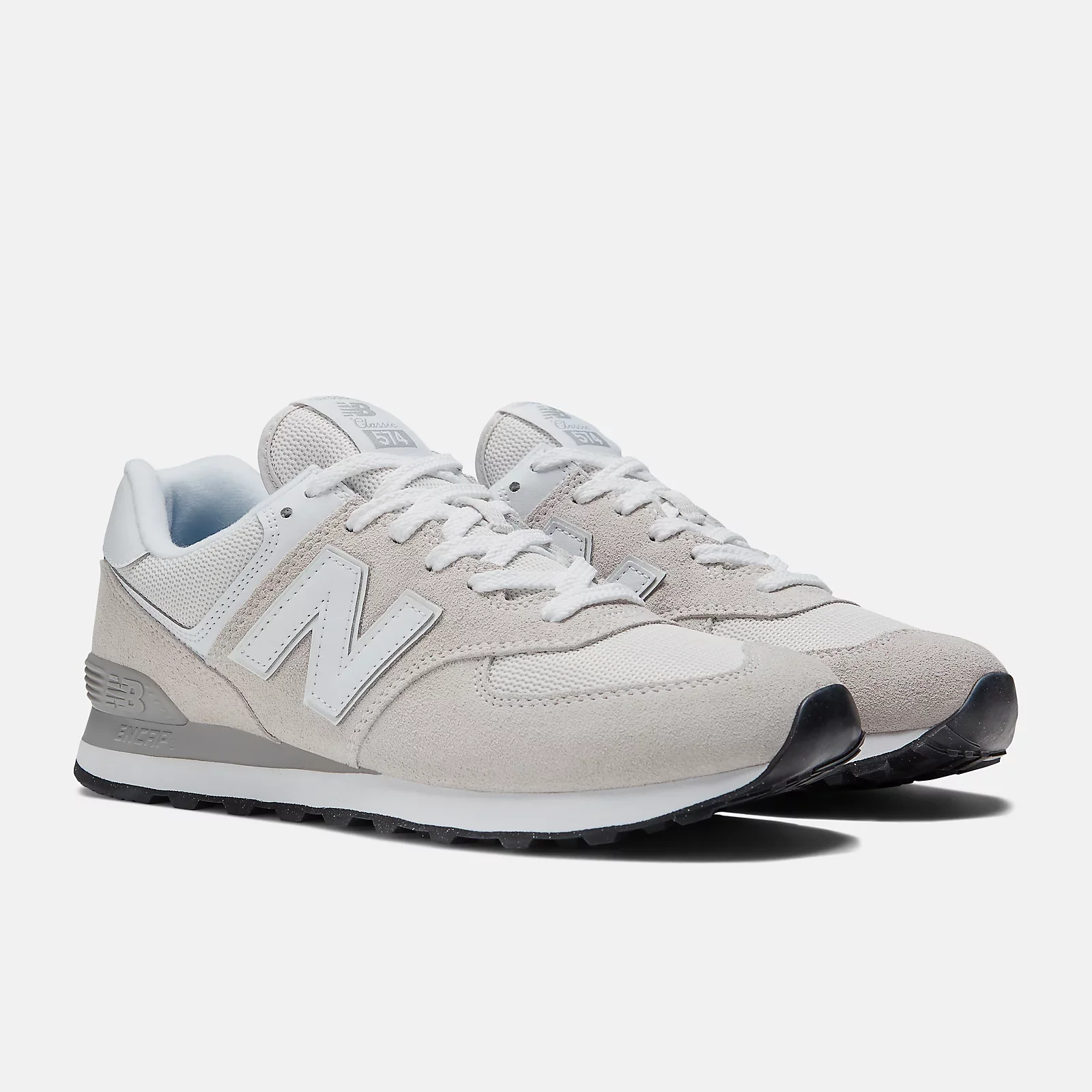 New Balance unisex tennarit 574, vaaleanharmaa - Image 4