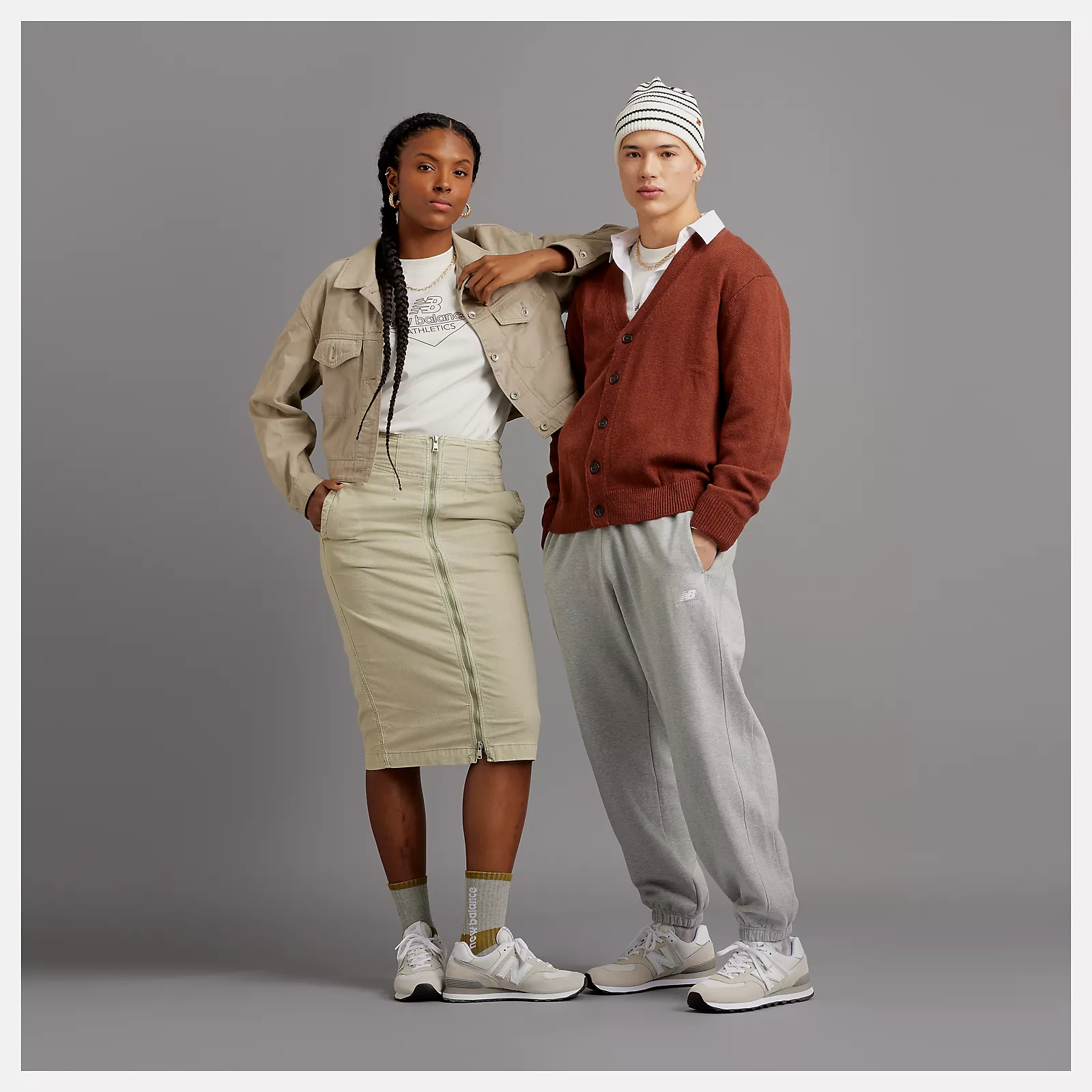 New Balance unisex tennarit 574, vaaleanharmaa - Image 7