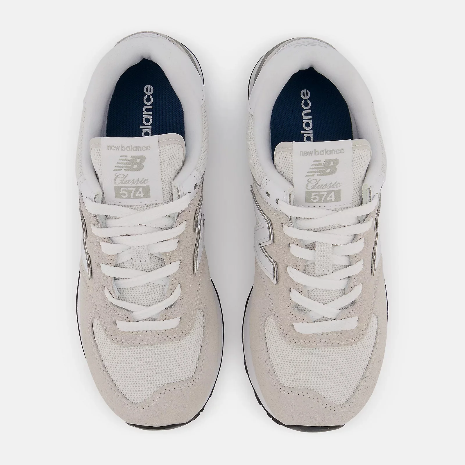 New Balance Naisten Tennarit, NEW BALANCE 574 Vaaleanharmaa - Image 2