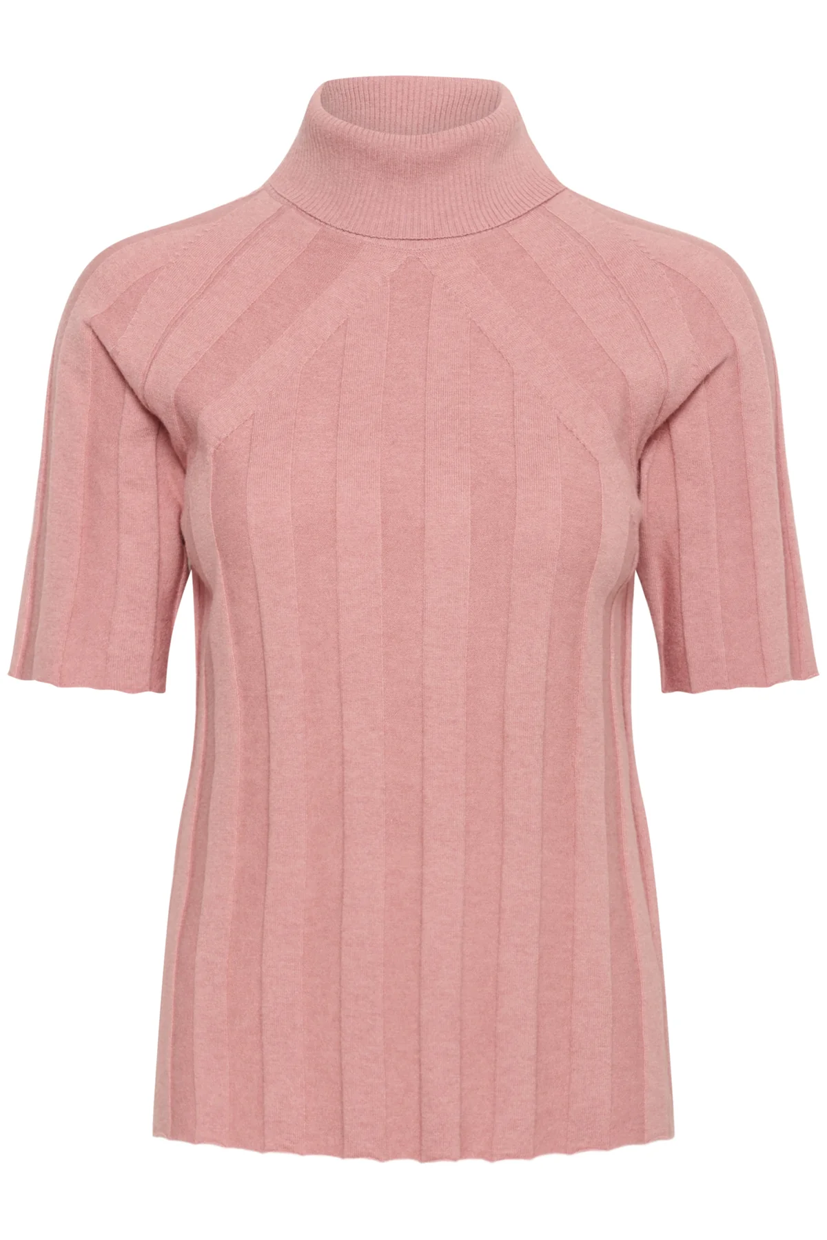 Inwear naisten neulepusero NikolaiW Kellsie SS Pullover, Ash Rose Melange - Image 2