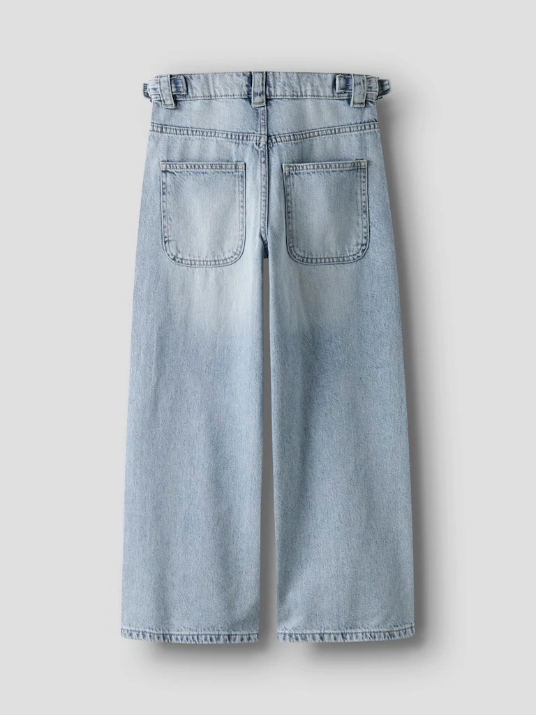 Name It lasten farkut NKFBELLA SKATER BUCKLE JEANS, vaaleansininen - Image 4