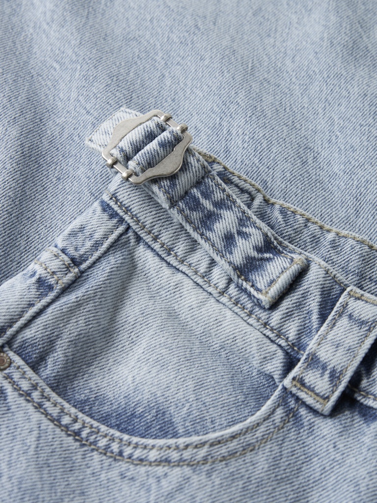 Name It lasten farkut NKFBELLA SKATER BUCKLE JEANS, vaaleansininen - Image 6