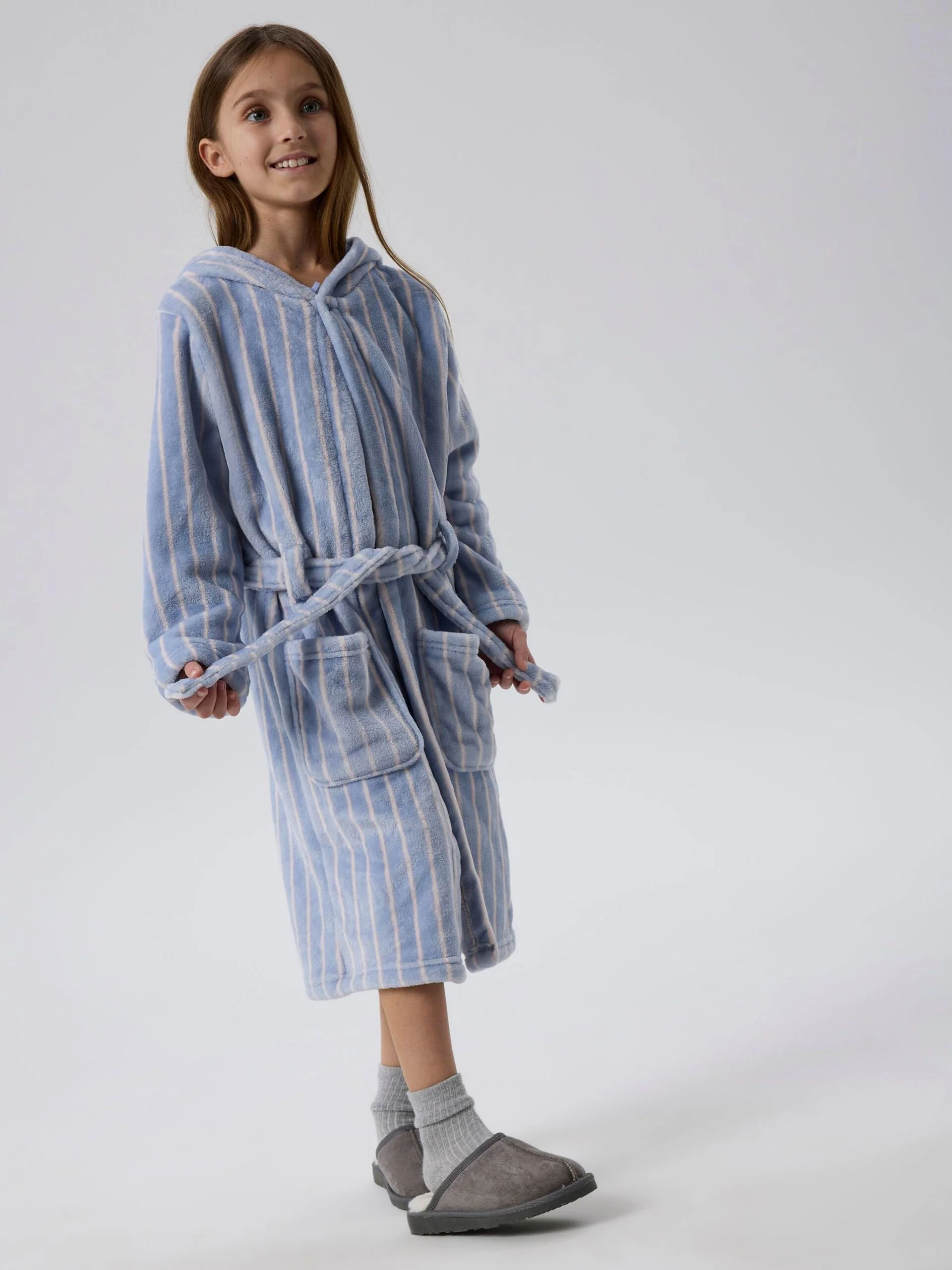 Name It lasten kylpytakki NKFROSE MORNING ROBE, vaaleansininen