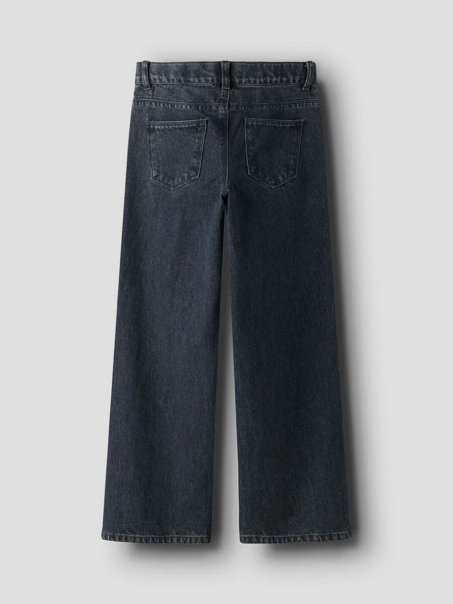 Name It lasten farkut NKFROSE WIDE RHINE JEANS, musta - Image 2