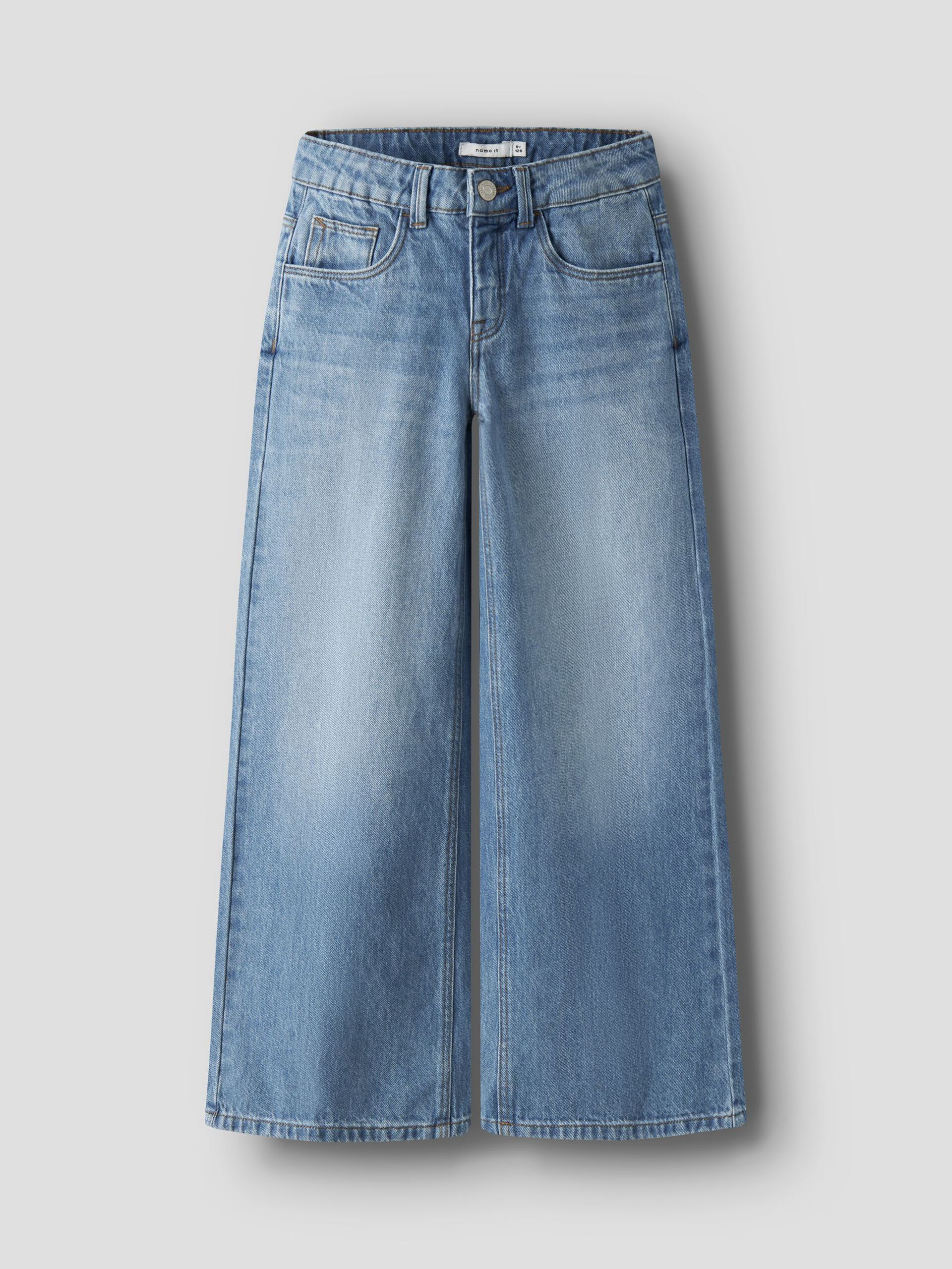 Name It lasten farkut NKFROSE X-WIDE PRESS JEANS, sininen