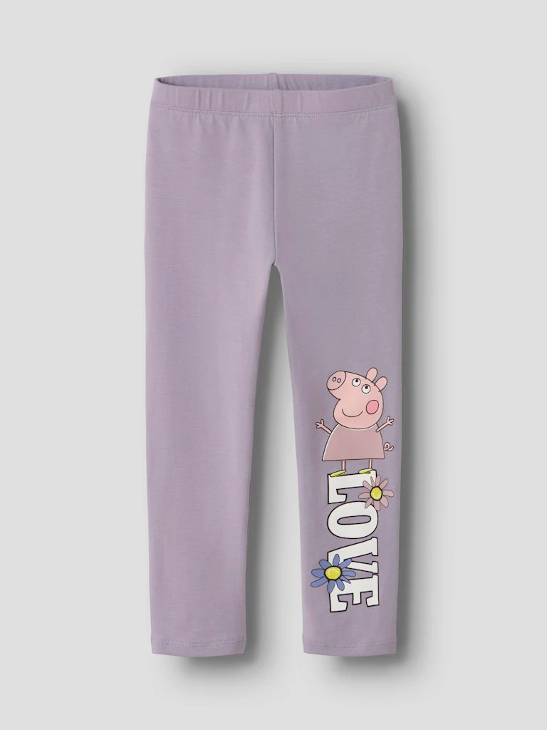 Name It lasten leggingsit NMFDAISY PEPPA LEGGING, violetti - Image 3