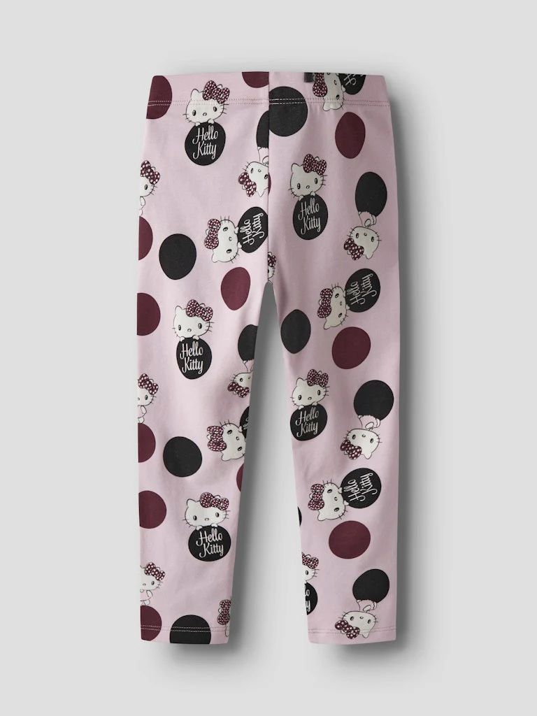 Name It lasten leggingsit, NMFOBINA HELLOK LEGGING SKY VAALEANPUNAINEN - Image 2