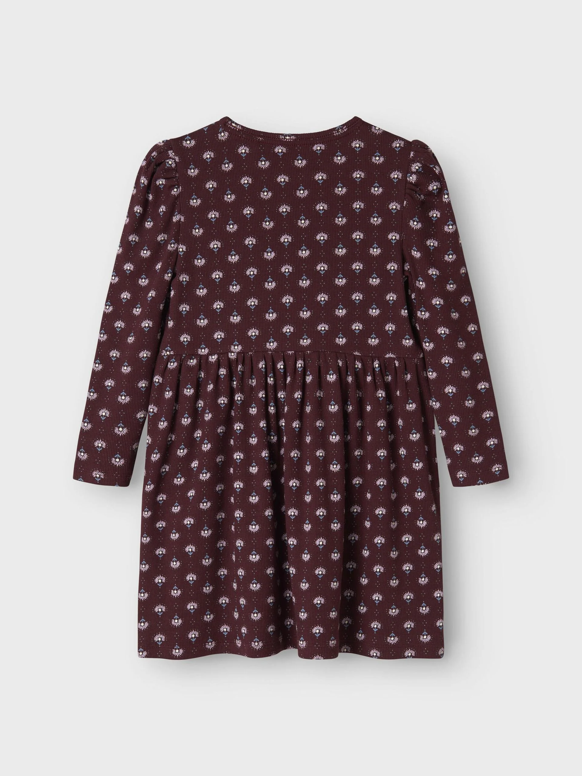 Name It lasten mekot NMFONINE LS DRESS, viininpunainen - Image 2