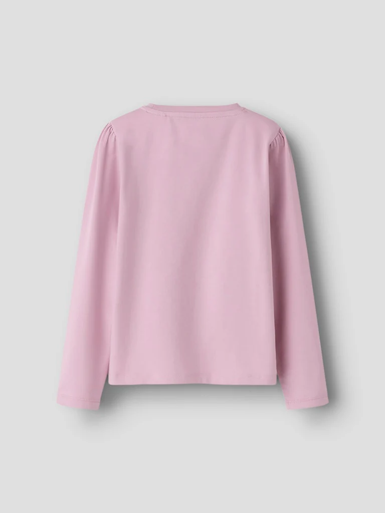Name It lasten pitkähihainen paita NMFTEARTA LS TOP, vaaleanpunainen - Image 2