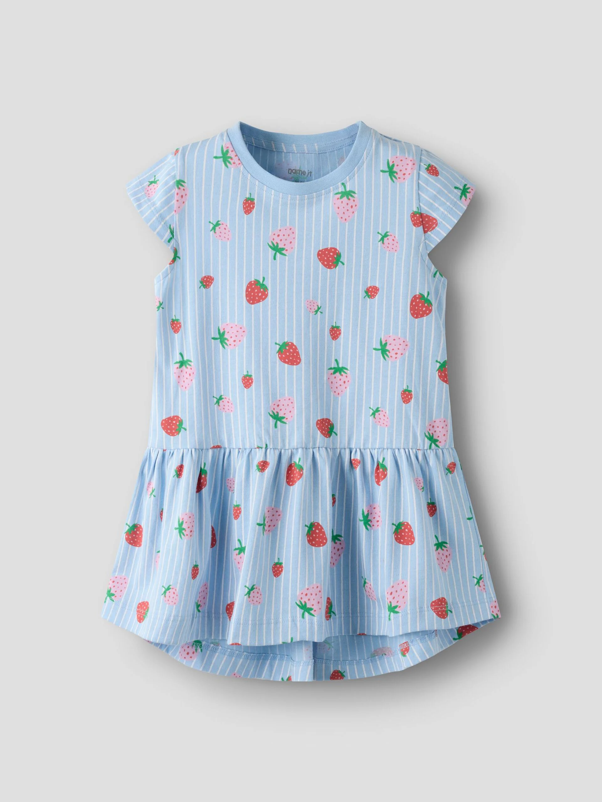 Name It lasten mekko NMFVigga Capsl Dress F1 Noos, vaaleansininen