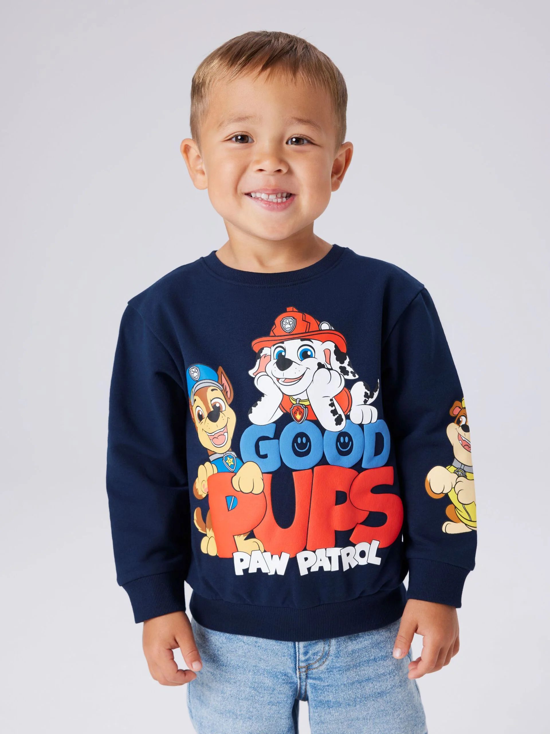 Name It lasten collegepaita NMMJEEP PAW NREG SWEAT BRU NOOS, tummansininen