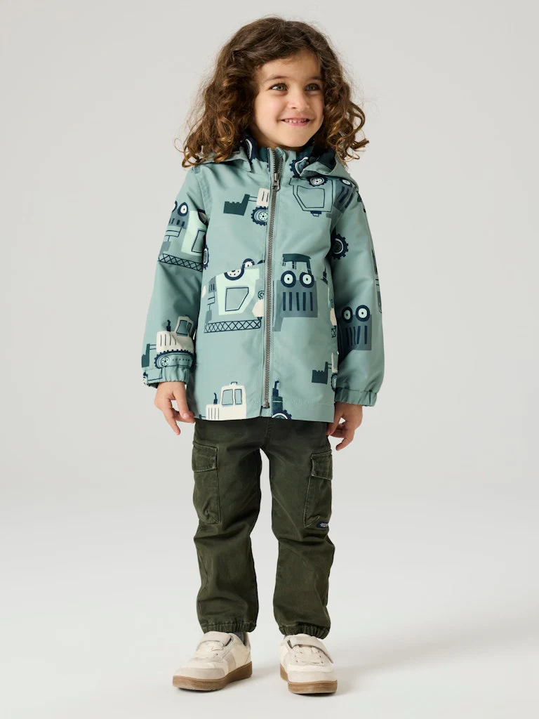 Name It lasten välikausitakki NMMMAX JACKET, vaaleanvihreä