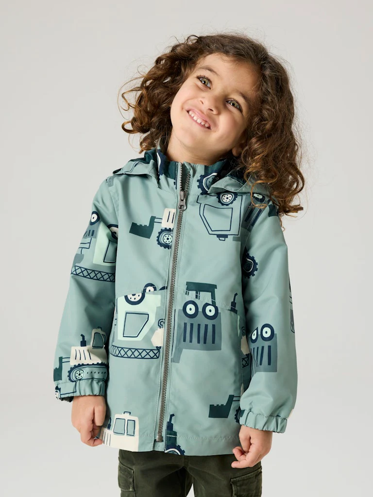 Name It lasten välikausitakki NMMMAX JACKET, vaaleanvihreä - Image 8