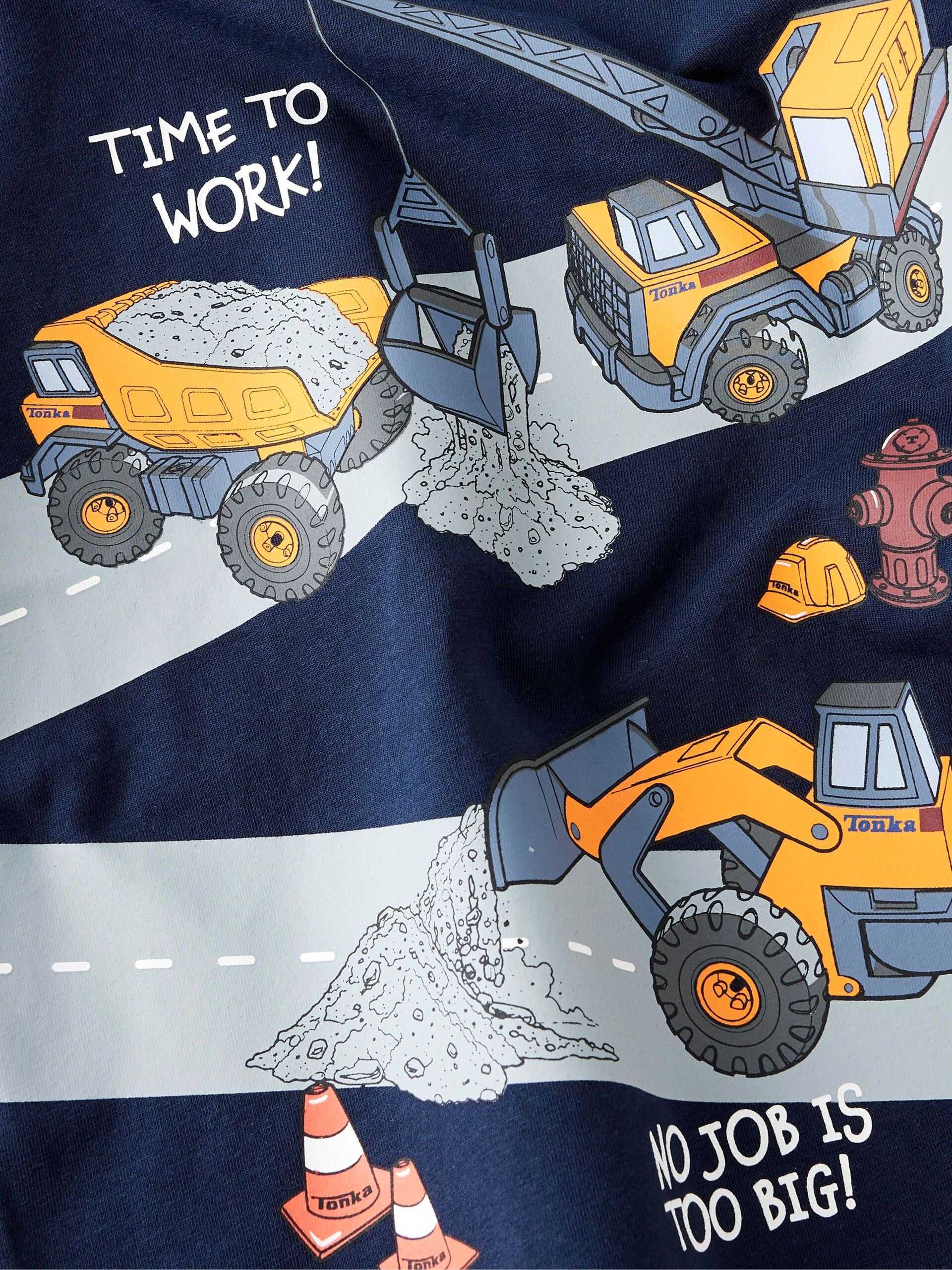 Name It lasten pitkähihainen paita NMMOFEK TONKA LS TOP, tummansininen - Image 3
