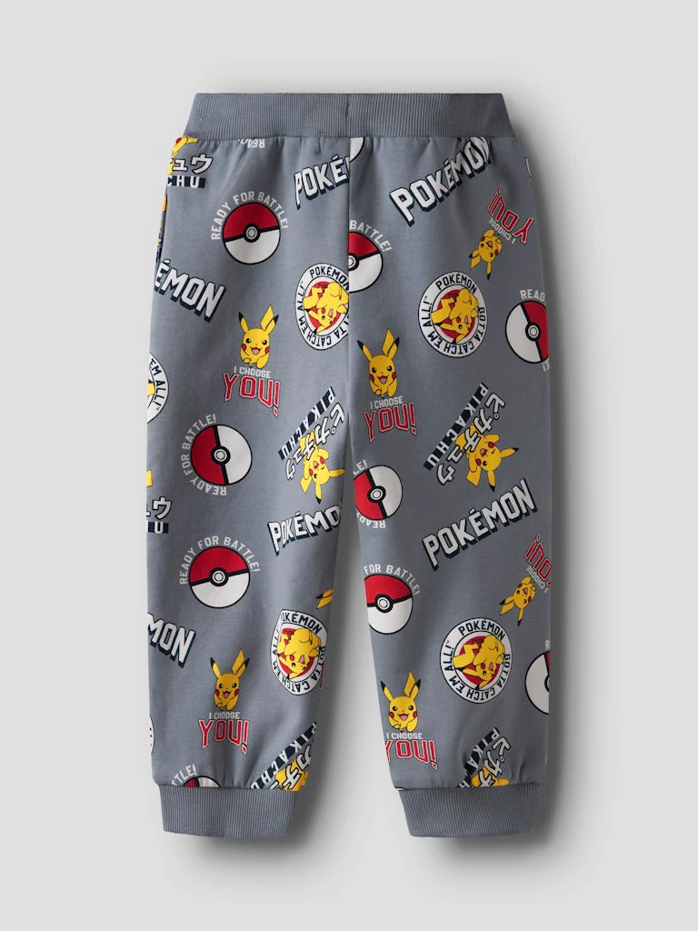 Name It lasten housut NMMSILO POKEMON NREG SWEATPANTS, keskiharmaa - Image 2