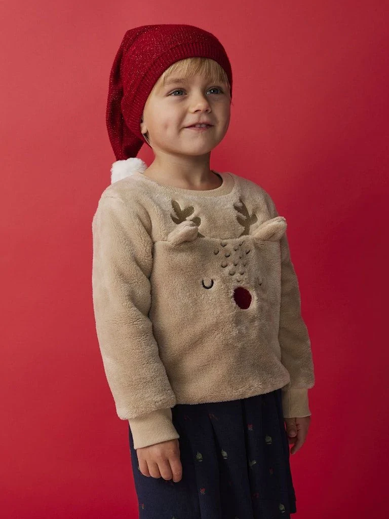 Name It lasten lakki NMNRINJAHA KNIT HAT, punainen