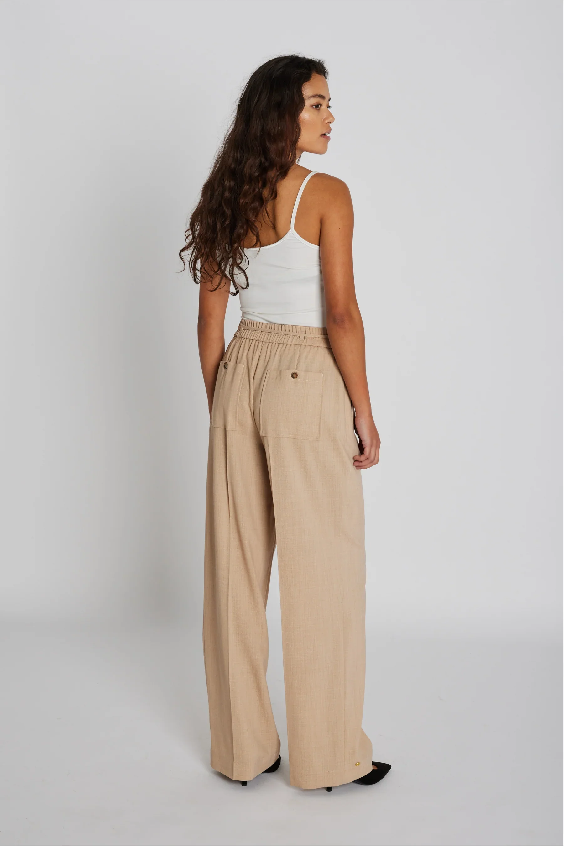 Philosophy Blues Original naisten housut Noa Pants, hiekka - Image 2