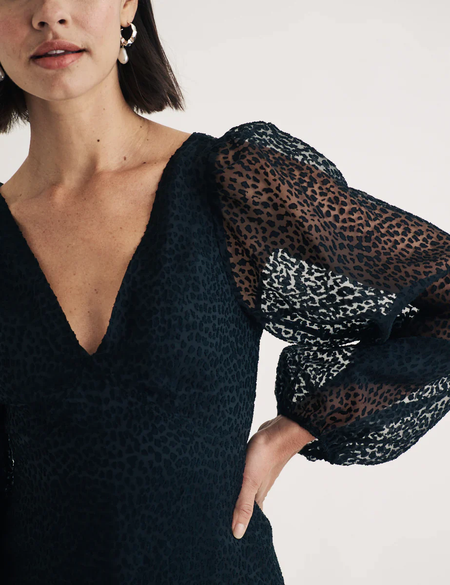 Nobody´s Child Naisten Mekko, ZENDAYA MINI DRESS Musta - Image 3