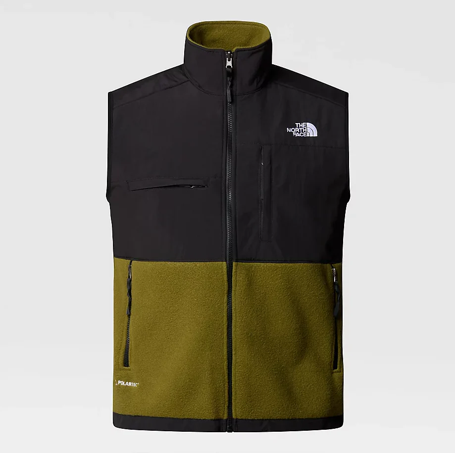 North Face Miesten Fleeceliivi, DENALI VEST Armeijanvihreä - Image 3