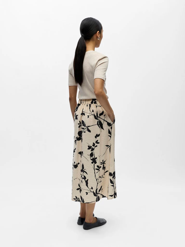 Object hame OBJJACIRA MW Skirt, Sandshell Black simp - Image 2