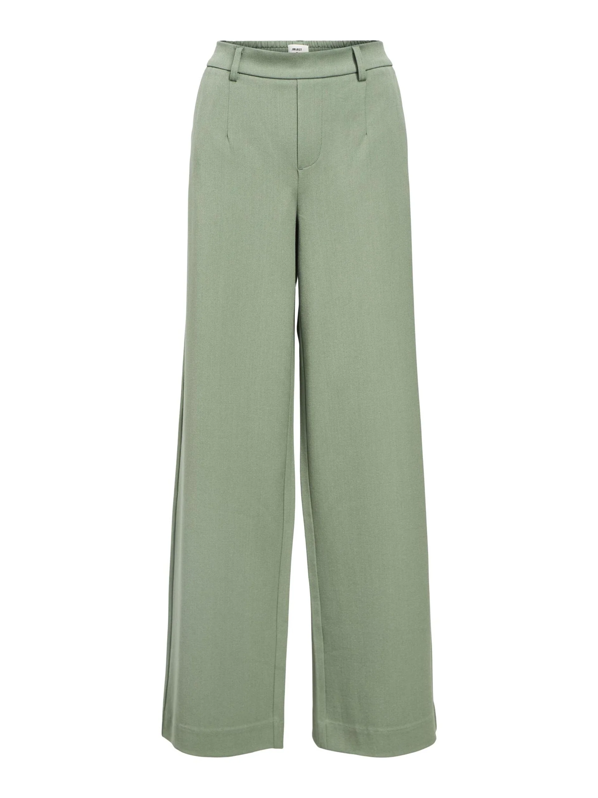 Object Naisten Housut, OBJLISA WIDE PANT NOOS H Laurel Wreath - Image 3