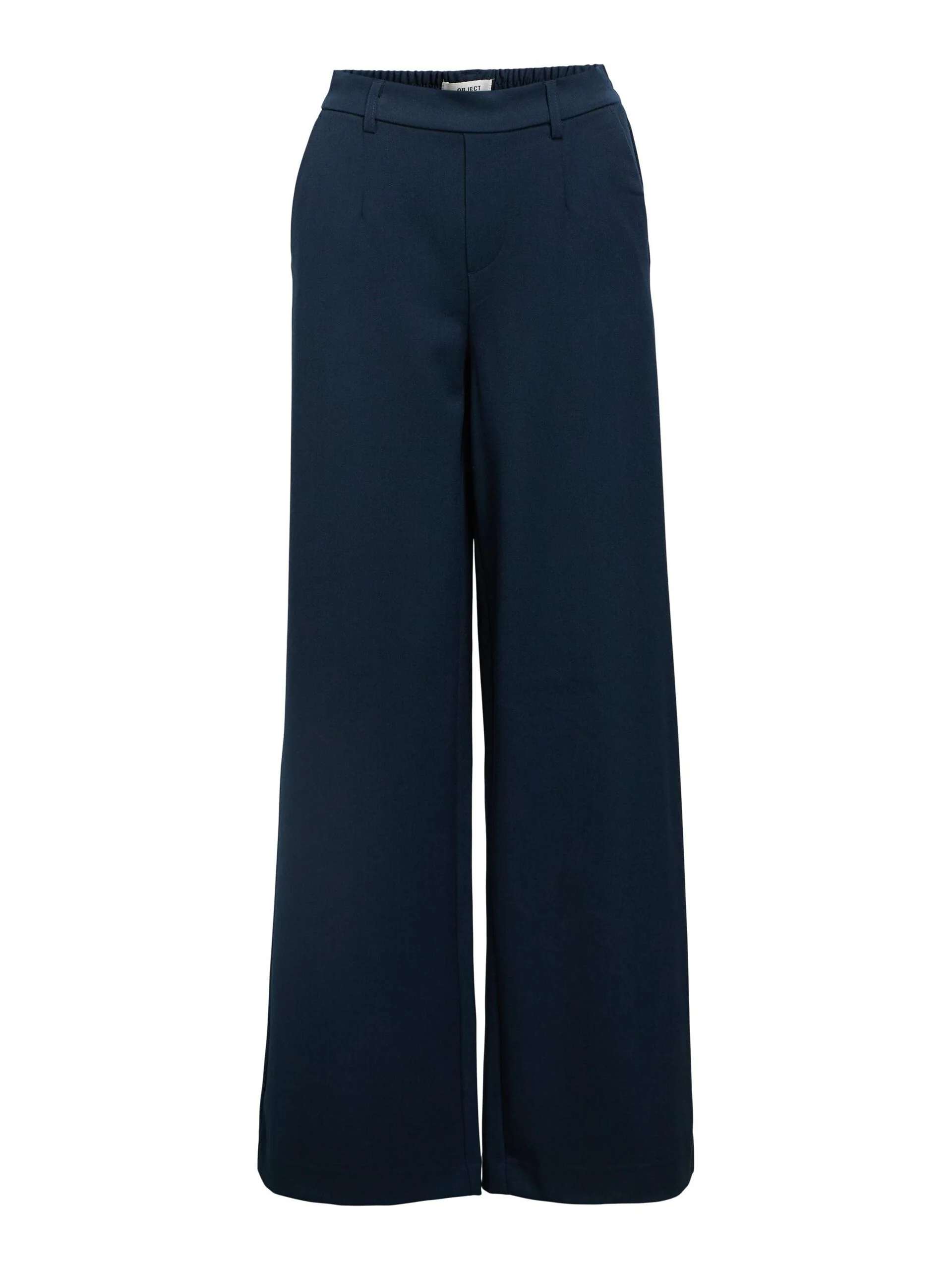 Object naisten housut OBJLisa Wide Pant, Sky Captain - Image 3