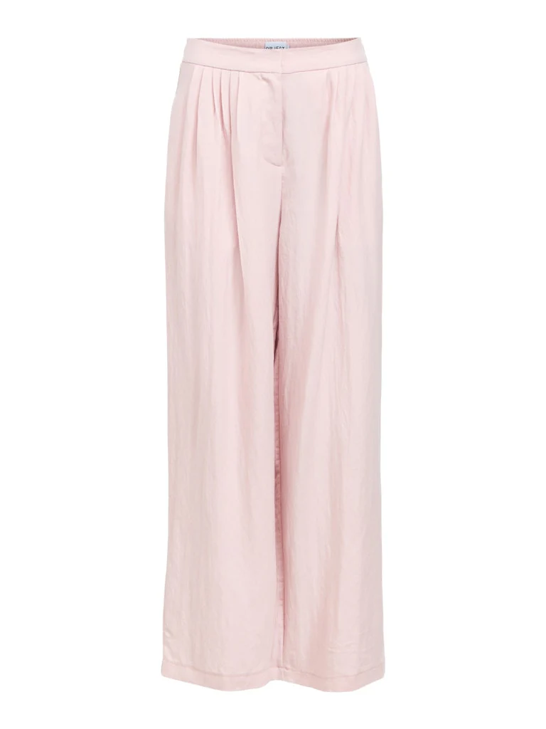 Object naisten housut OBJMolly HW Lo Pant Noos, Pale Lilac - Image 2