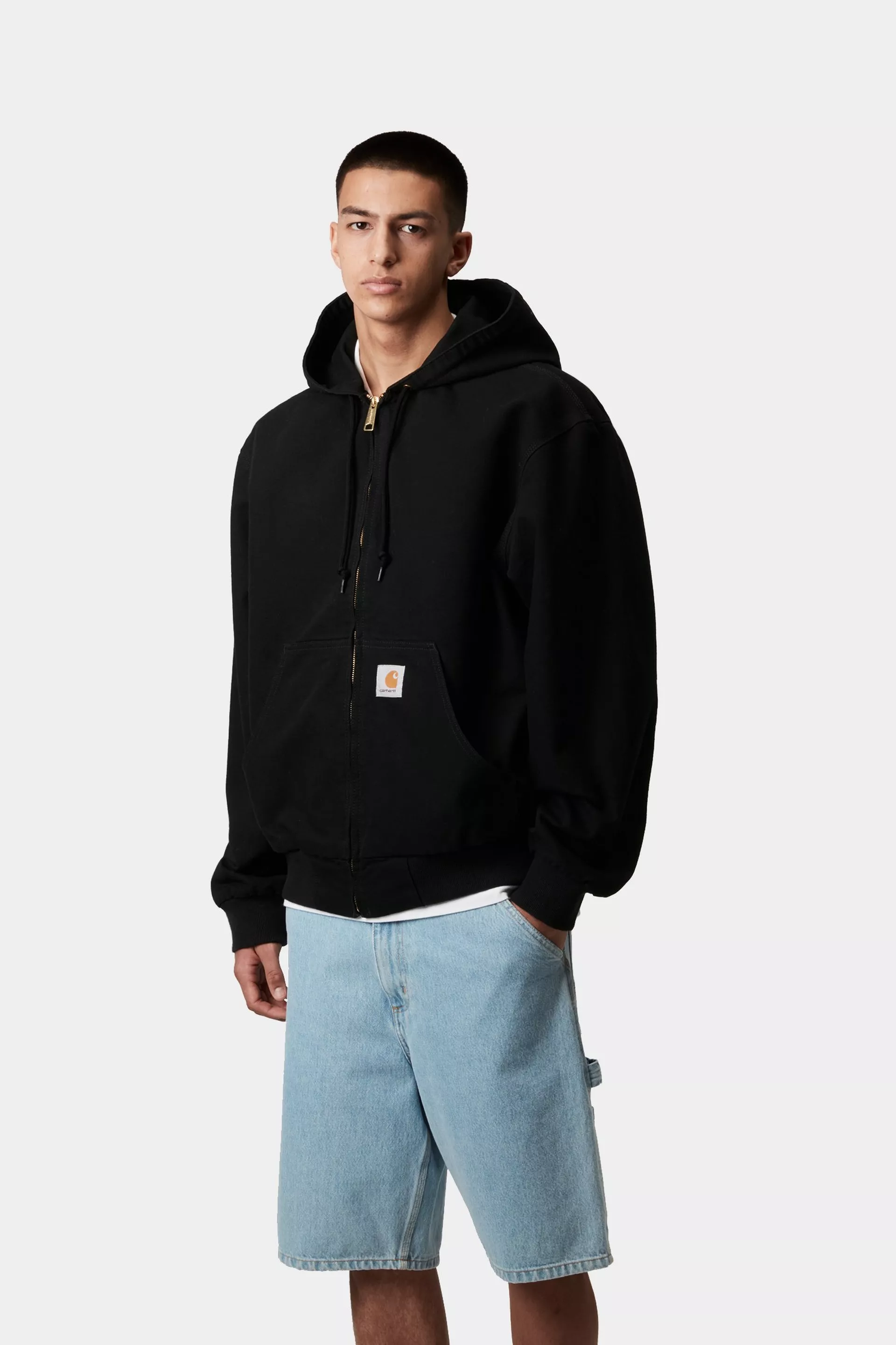 Carhartt miesten takki OG Active Jacket Dearborn Canvas, musta - Image 3
