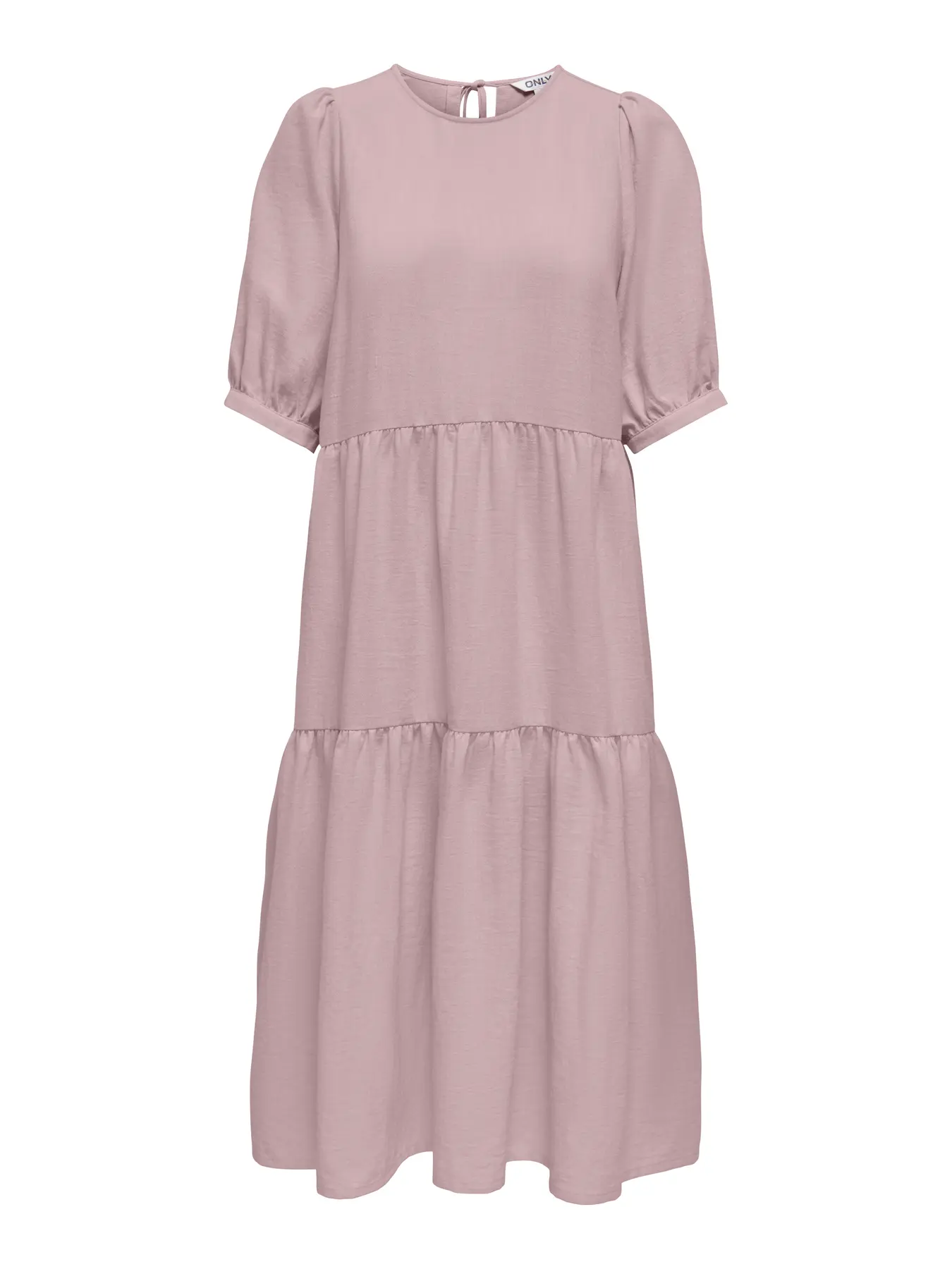 Only mekko ONLEMMIA 2/4 Midi Dress, vaaleanpunainen