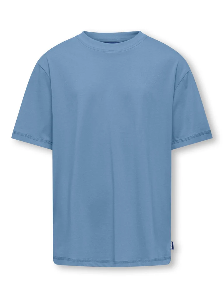 Only and Sons Junior t-paita, OSJMENES LOOSE SS O-NECK T-SHIRT Keskisininen