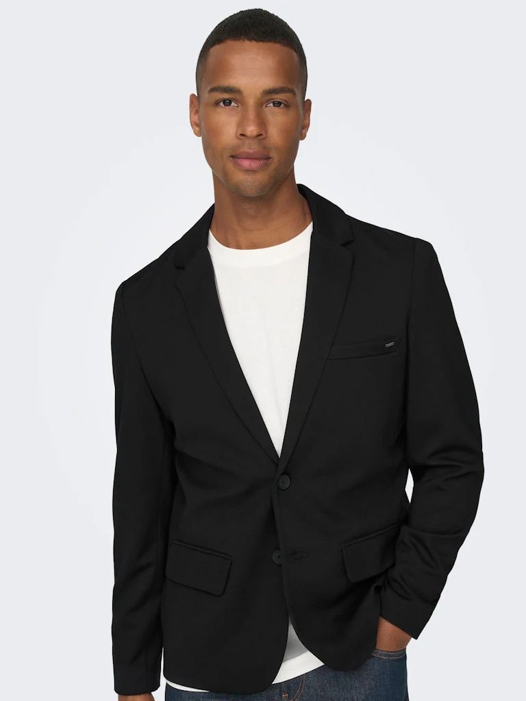 Only and Sons Miesten bleiseri, MARK SLIM BLAZER Black - Image 4
