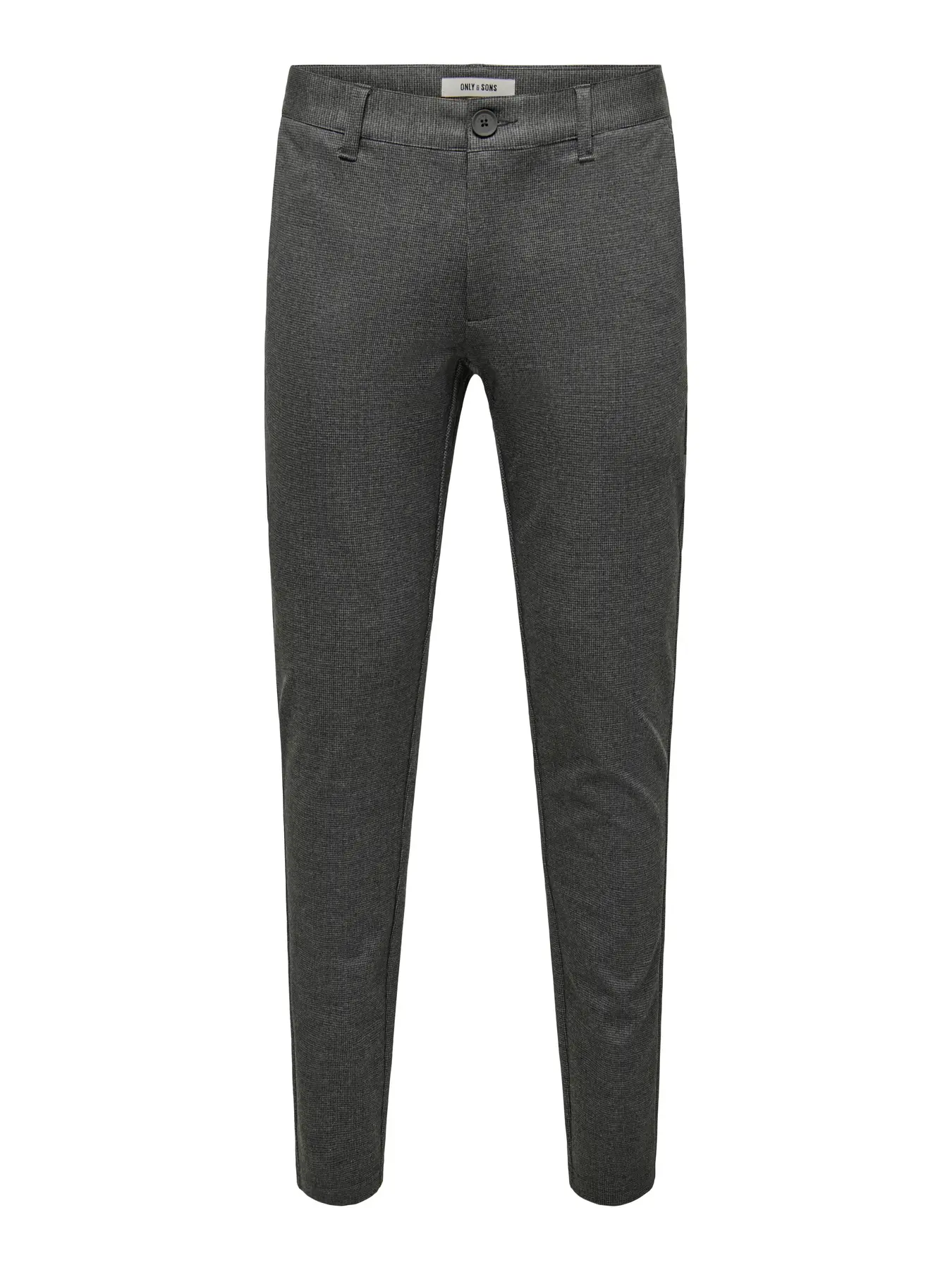Only and Sons miesten chinot, MARK SLIM CHECK 020960 PANT Jet Black