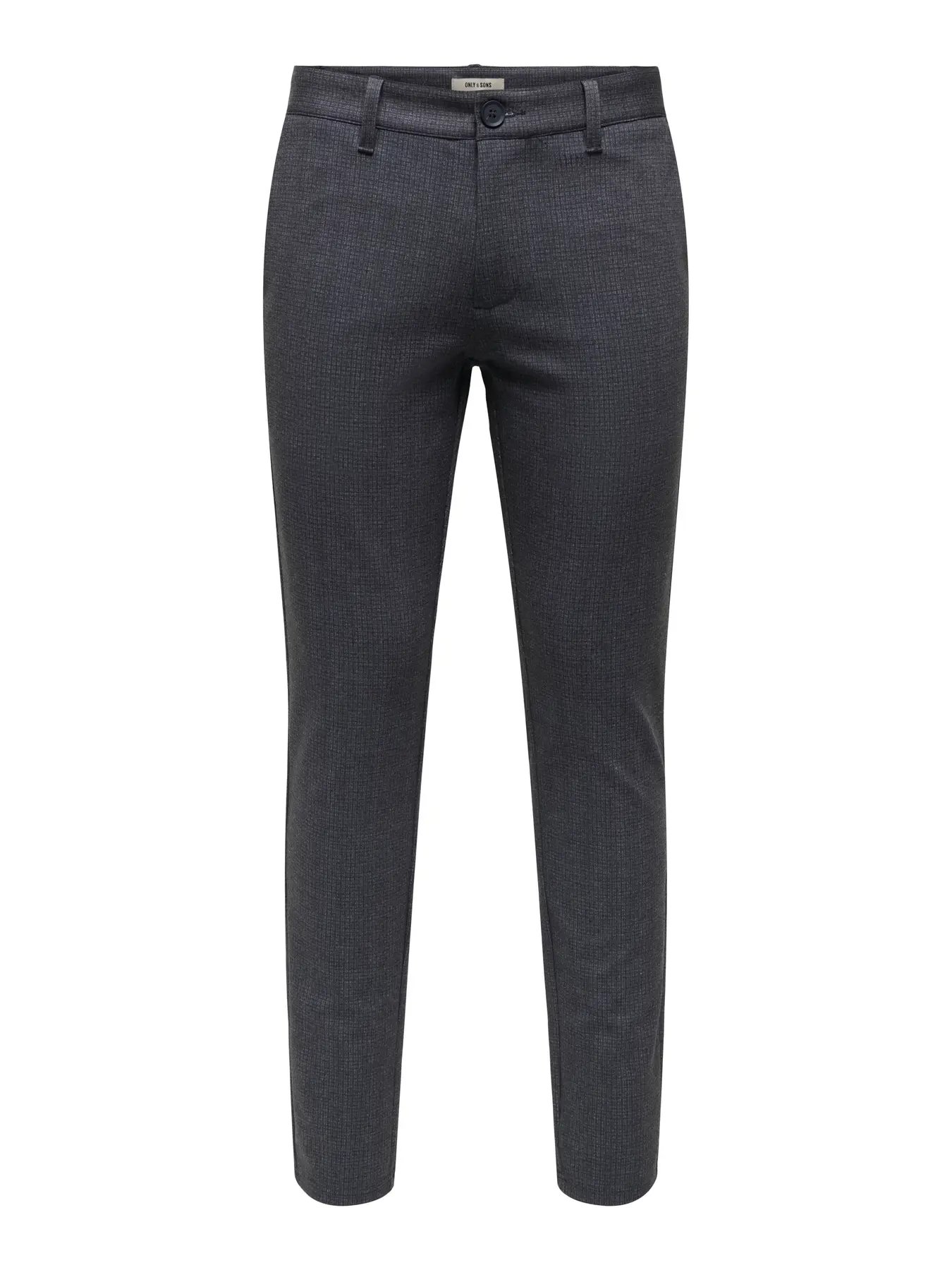Only and Sons miesten chinot, MARK SLIM CHECK 020960 PANT Night Sky - Image 3